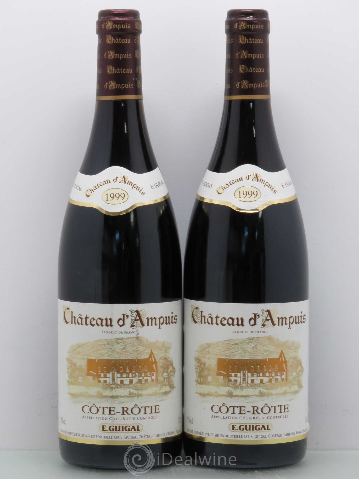 Côte-Rôtie Château d'Ampuis Guigal 1999 - Lot de 2 bouteilles - 0