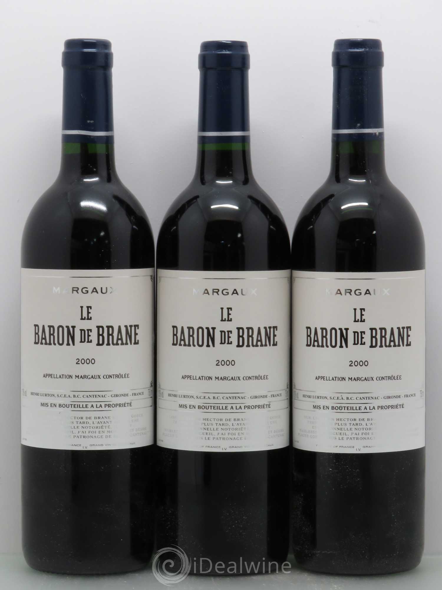 Baron de Brane Second Vin 2000 - Lot de 6 bouteilles - 2
