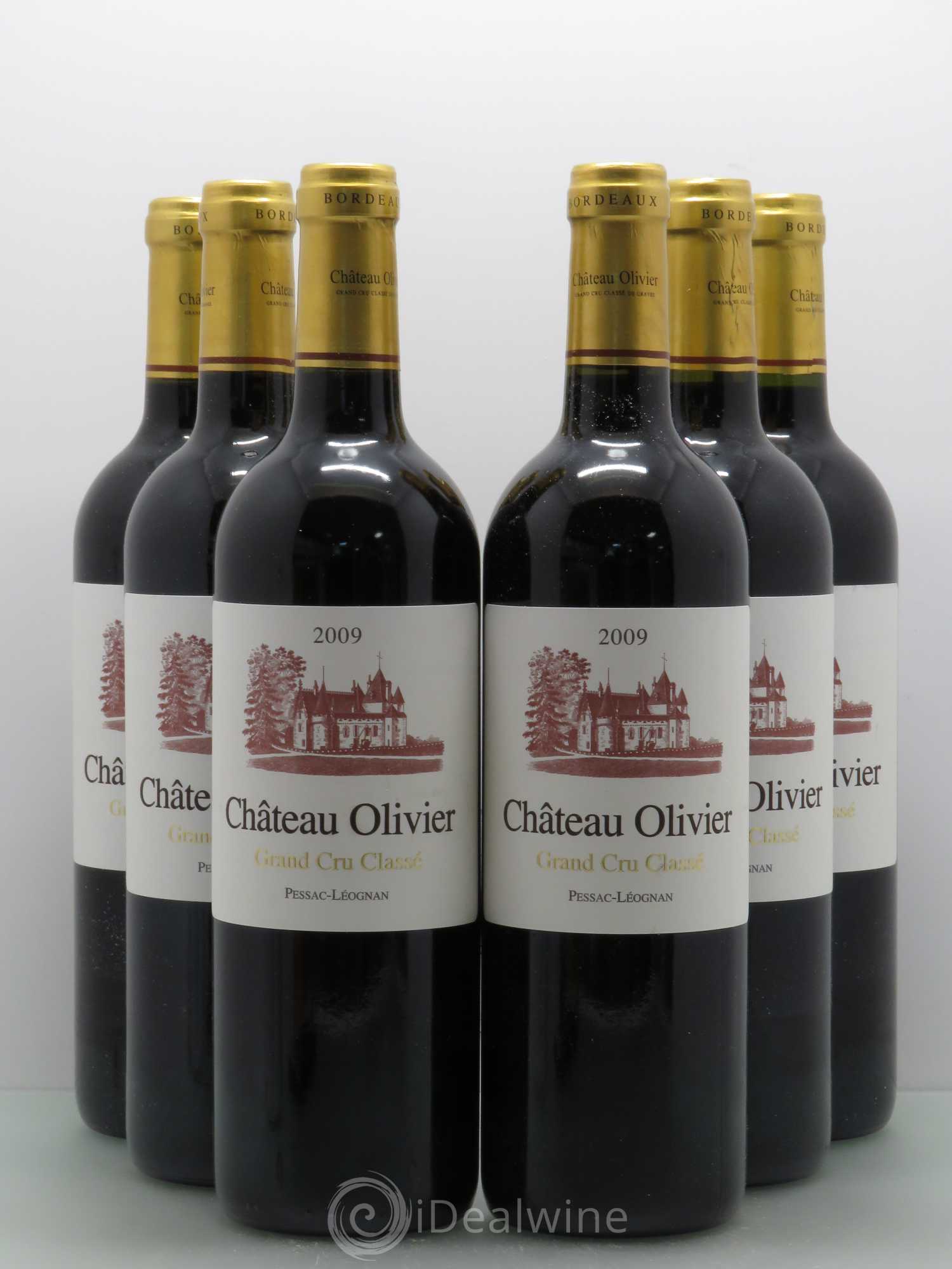 Château Olivier Cru Classé de Graves 2009 - Lot de 6 bouteilles - 0