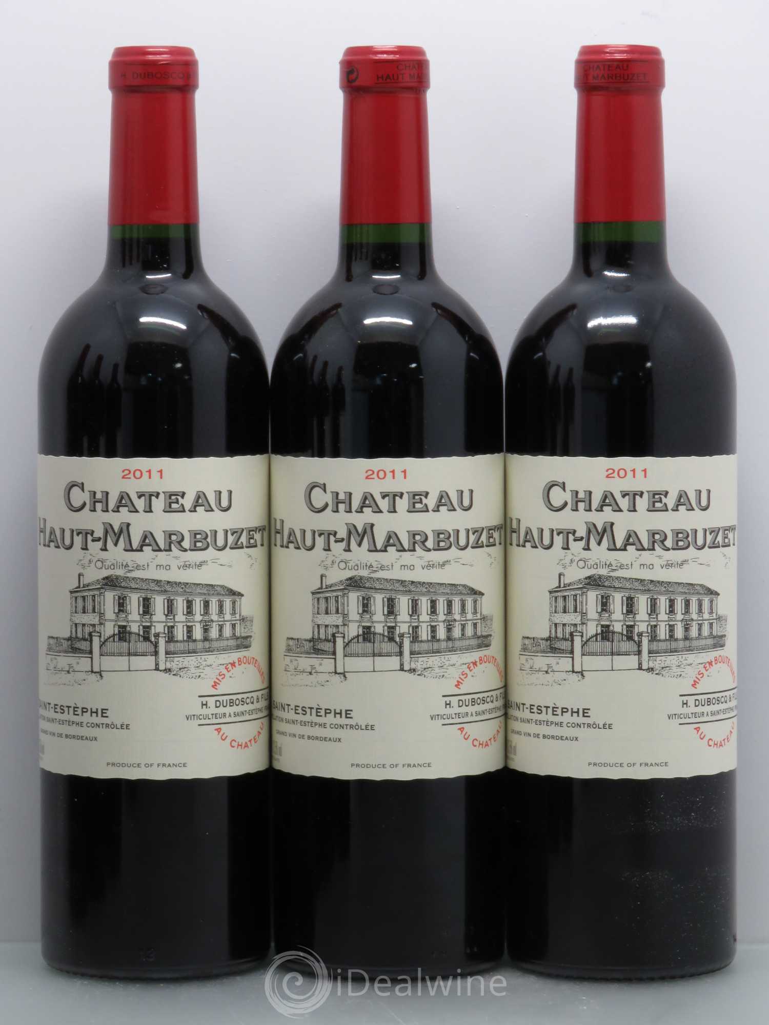 Château Haut Marbuzet 2011 - Lot de 6 bouteilles - 1