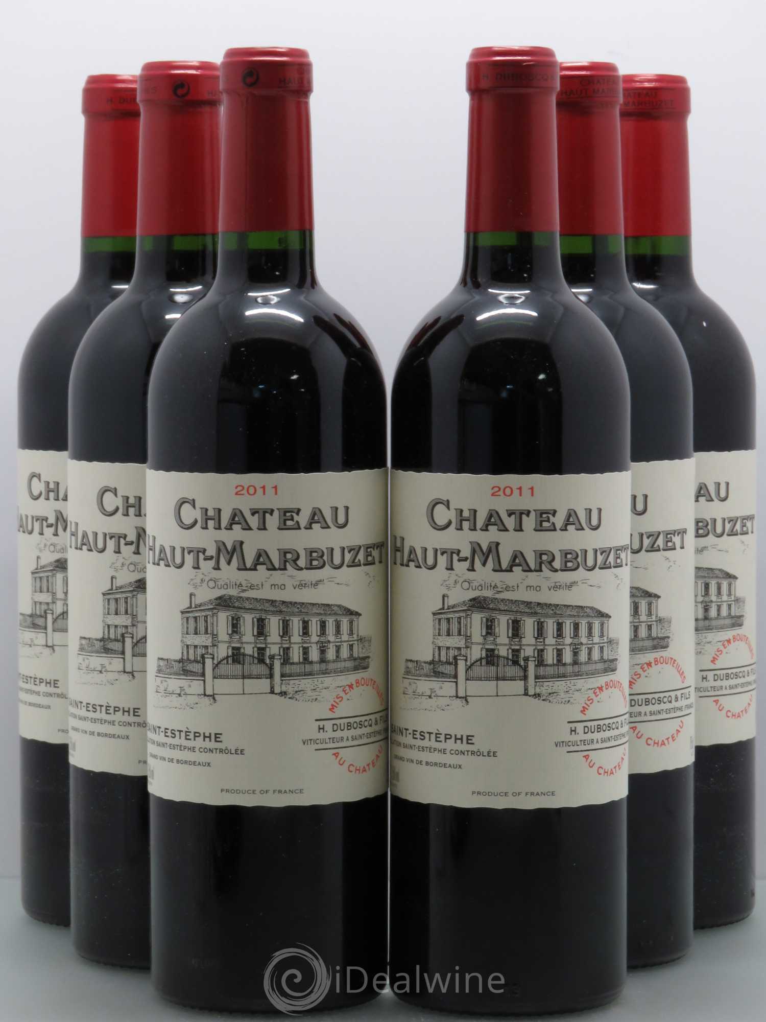 Château Haut Marbuzet 2011 - Lot de 6 bouteilles - 0