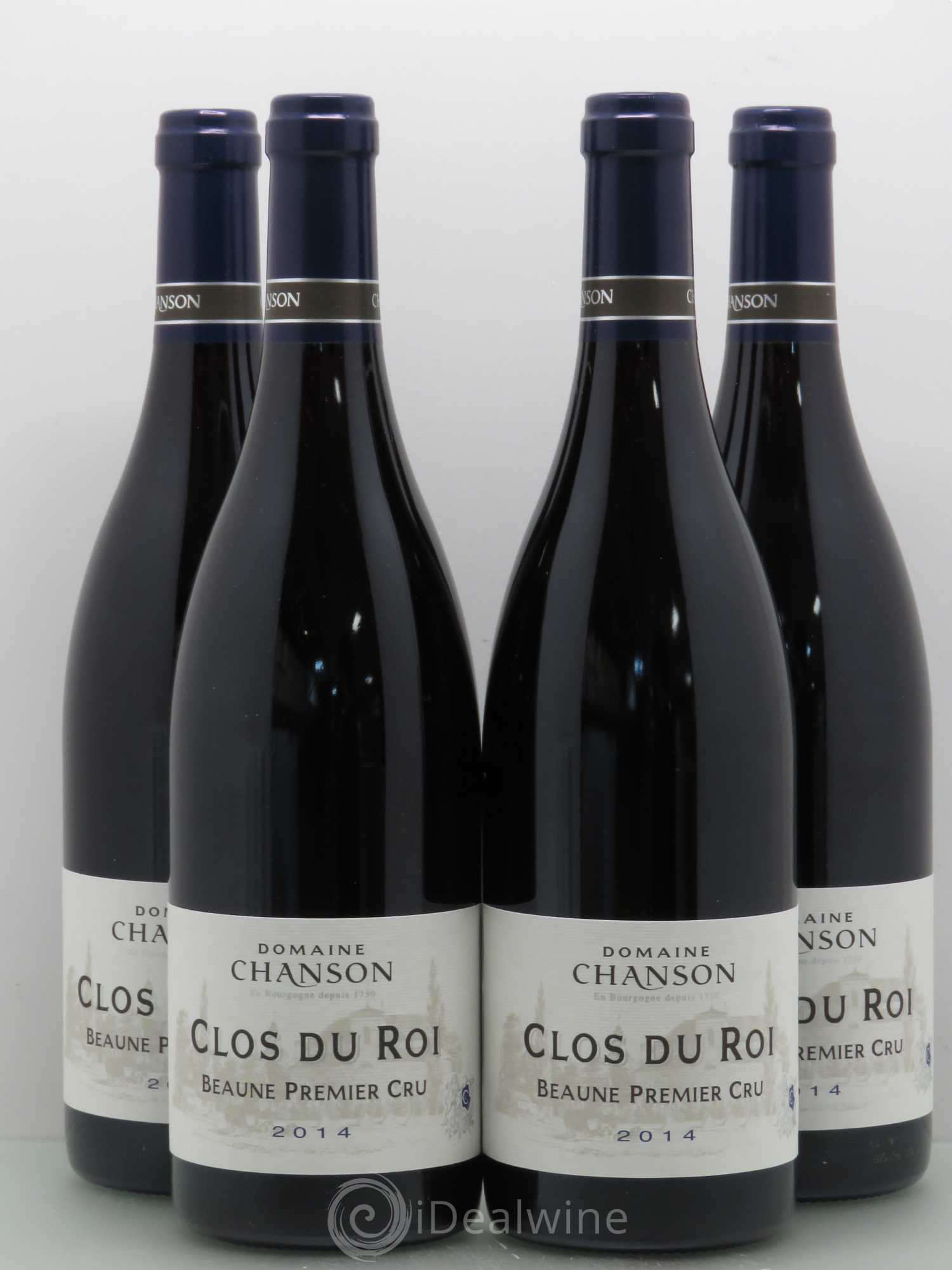 Beaune 1er Cru Clos du Roi - Chanson 2014 - Posten von 4 Flaschen - 0