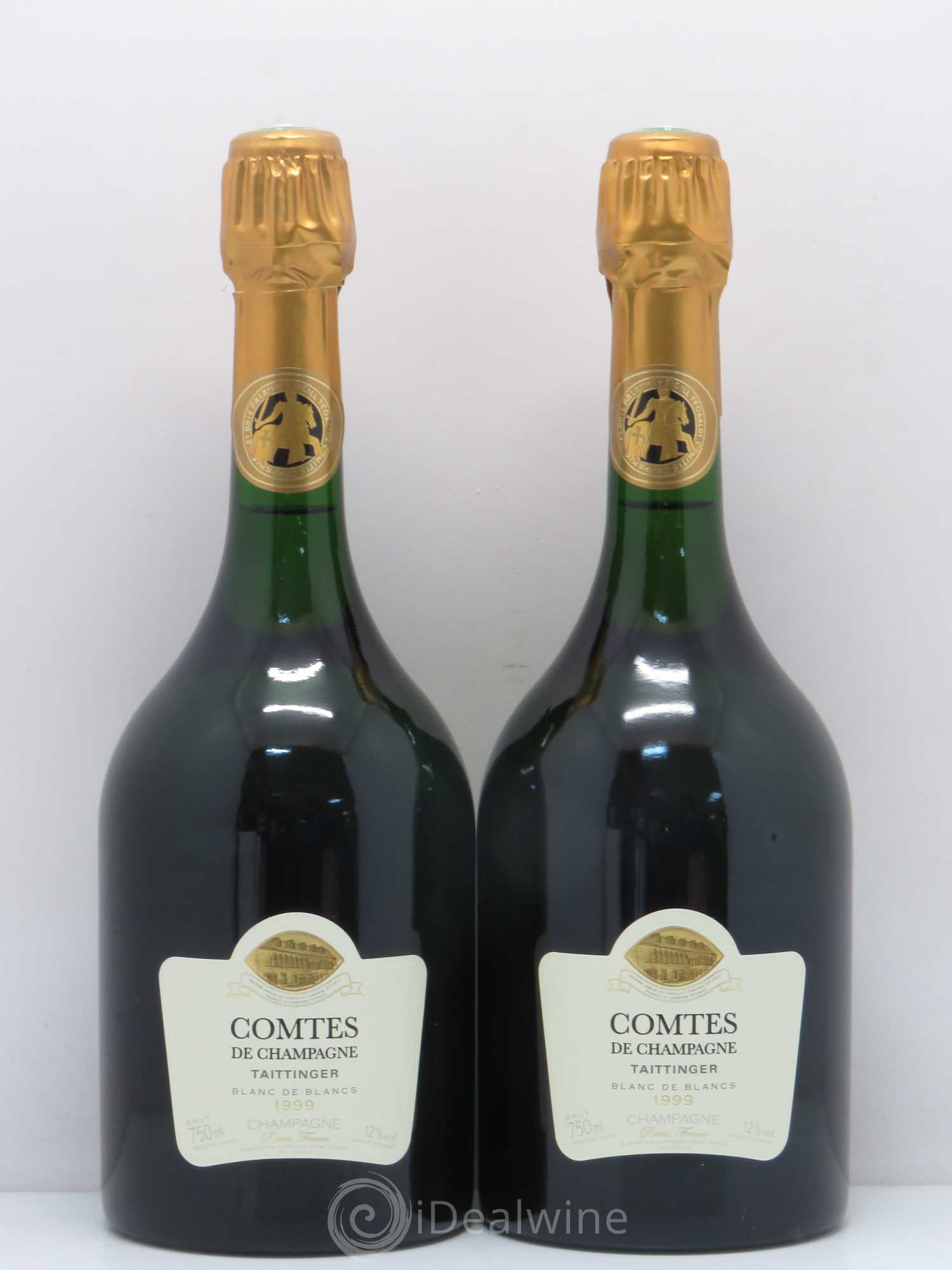 Comtes de Champagne Taittinger 1999 - Lot de 2 bouteilles - 0