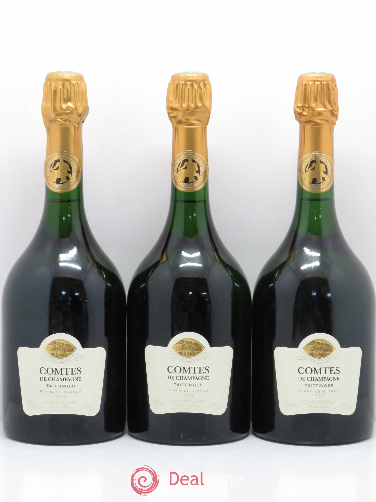 Comtes de Champagne Taittinger 1999 - Lot de 3 bouteilles - 0