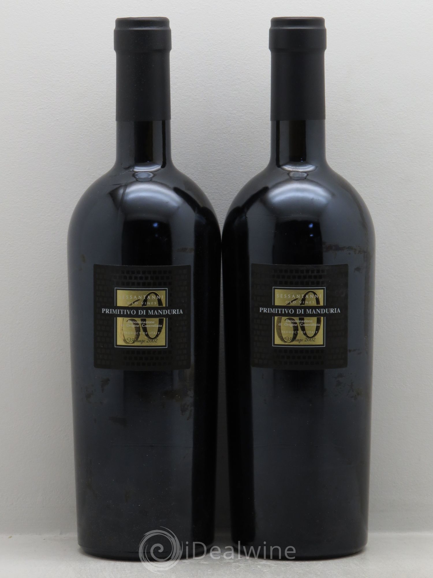 Italie Primitivo di Manduria Sessantanni 2002 - Posten von 2 Flaschen - 0
