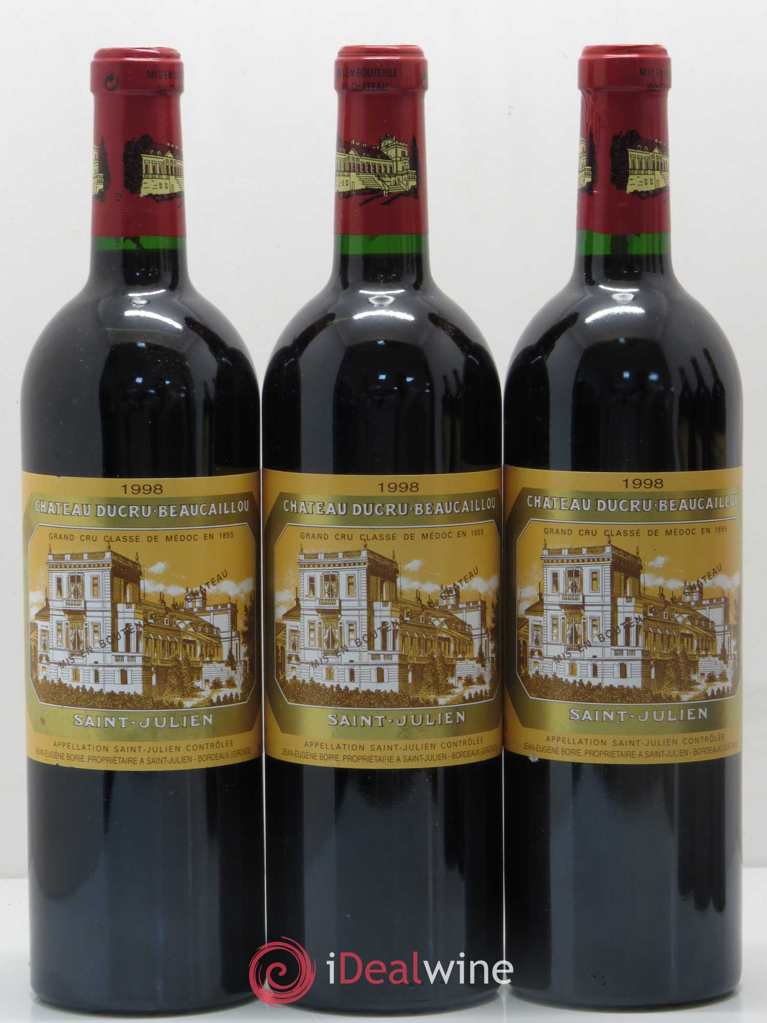 Château Ducru Beaucaillou 2ème Grand Cru Classé 1998 - Lot de 6 bouteilles - 1