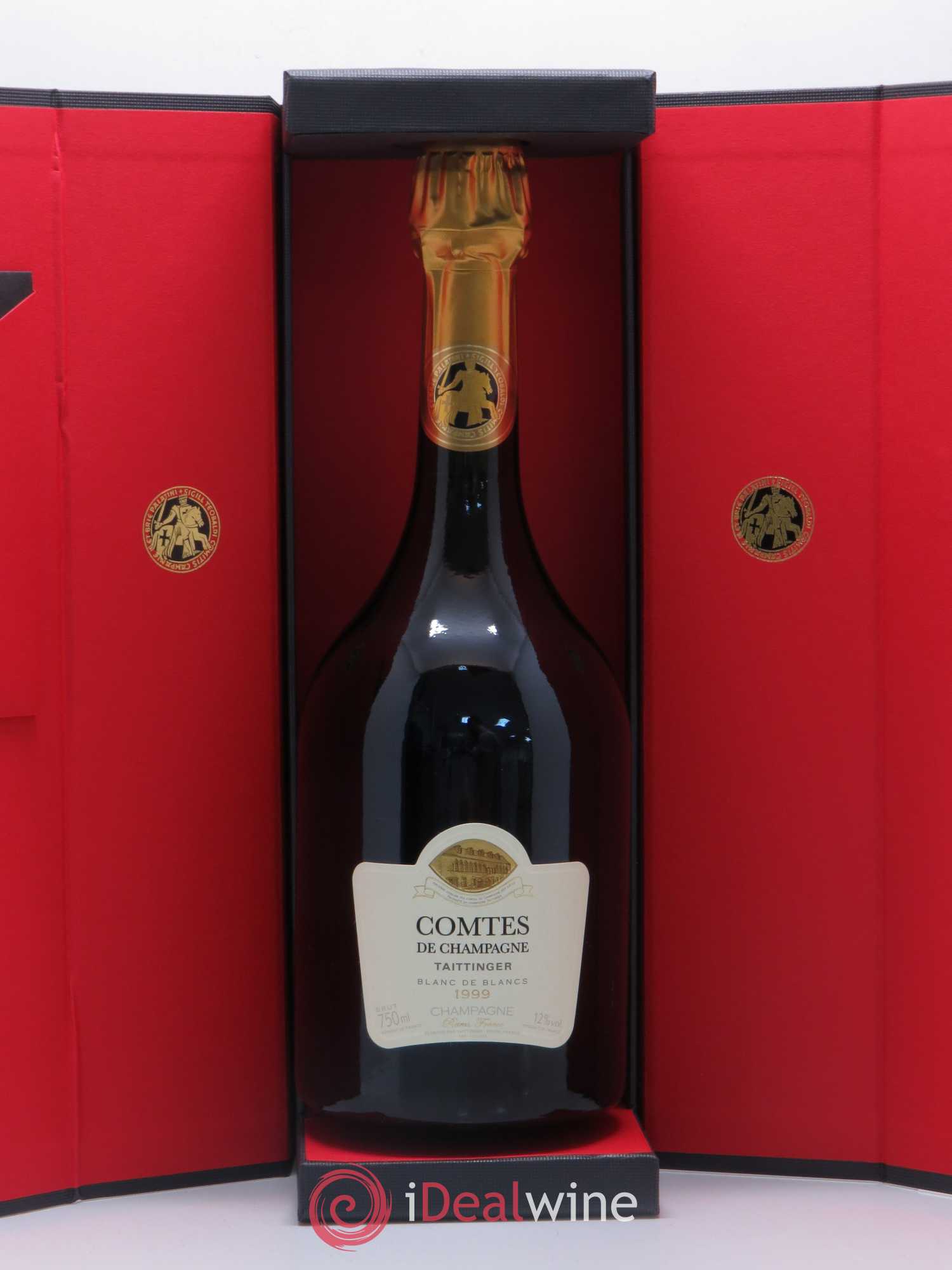 Comtes de Champagne Taittinger Blanc de blanc 1999 - Lot de 6 bouteilles - 3