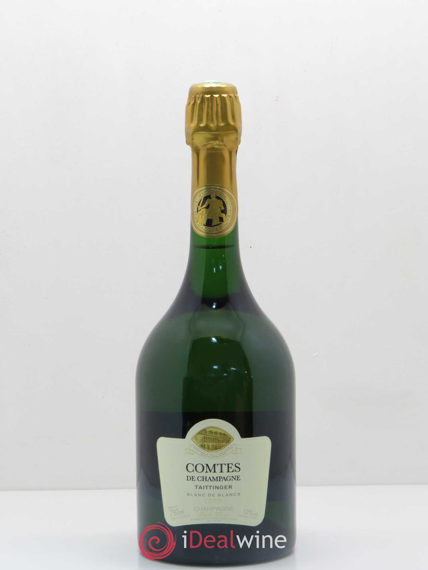 Comtes de Champagne Taittinger Blanc de blanc 1999 - Lot de 1 bouteille - 0