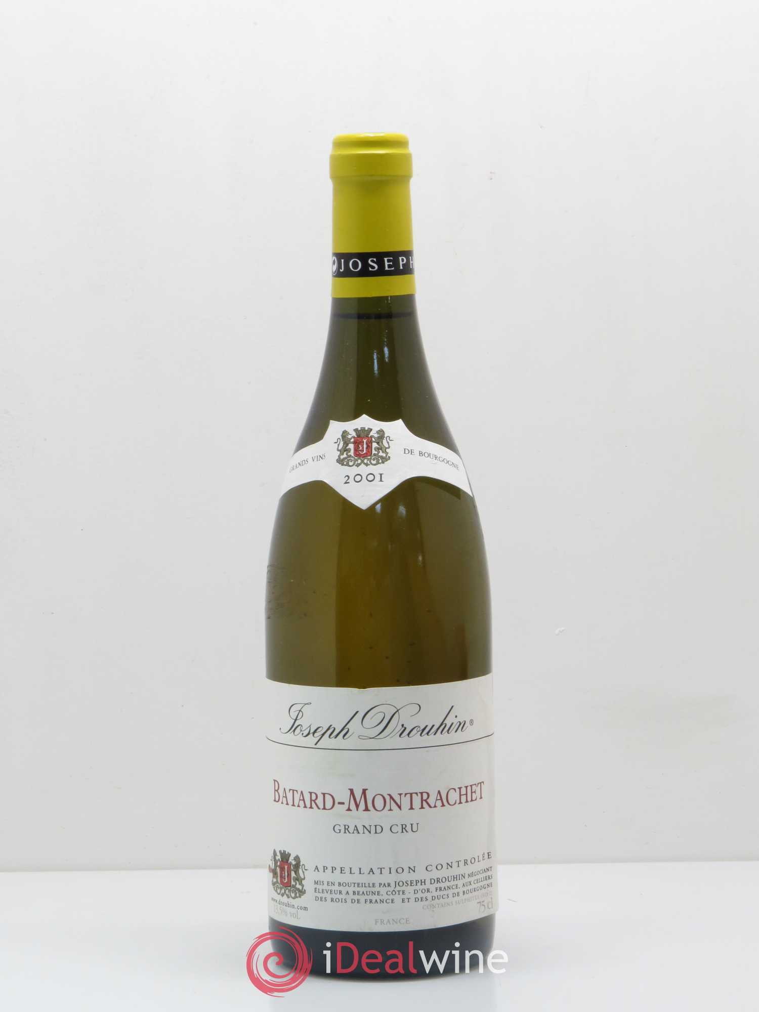 Bâtard-Montrachet Grand Cru Joseph Drouhin 2001 - Lot de 1 bouteille - 0