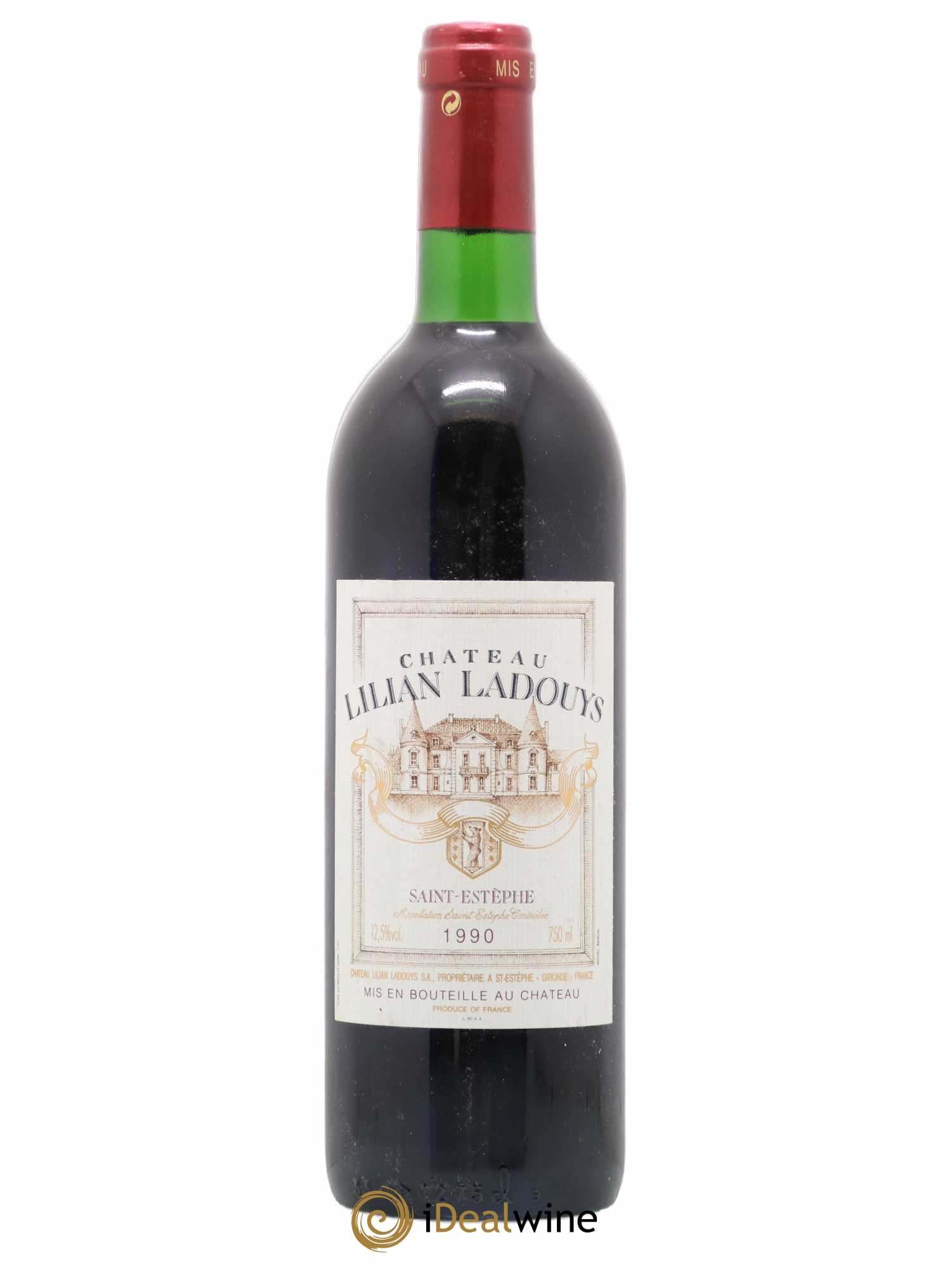 Château Lilian Ladouys Cru Bourgeois 1990 - Lot de 1 bouteille - 0