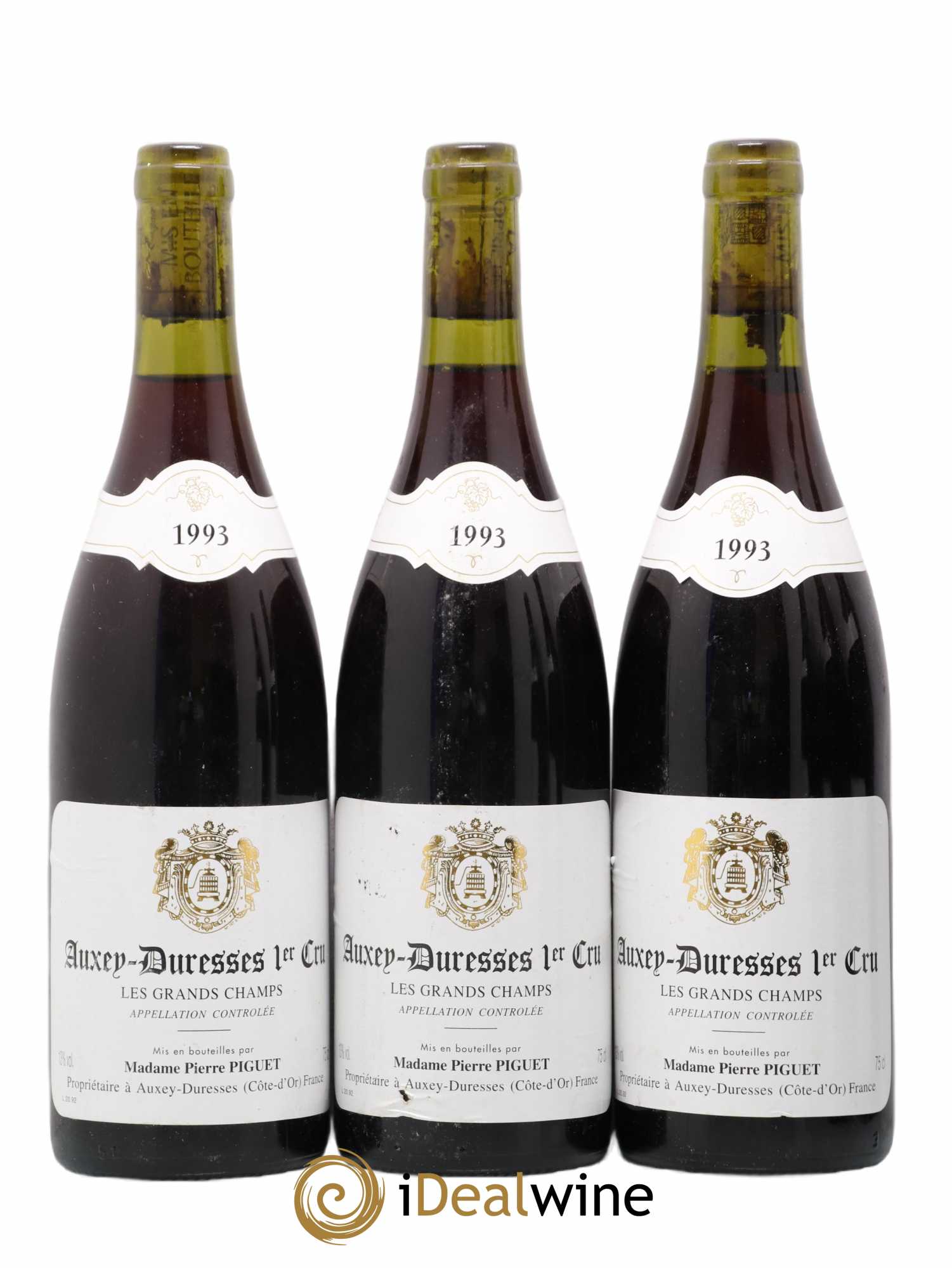 Auxey-Duresses 1er Cru Les Grands Champs 1993 - Lotto di 6 bottiglie - 2