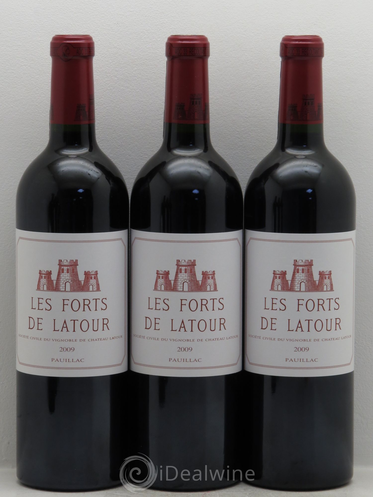 Les Forts de Latour Second Vin 2009 - Lot de 12 bouteilles - 1