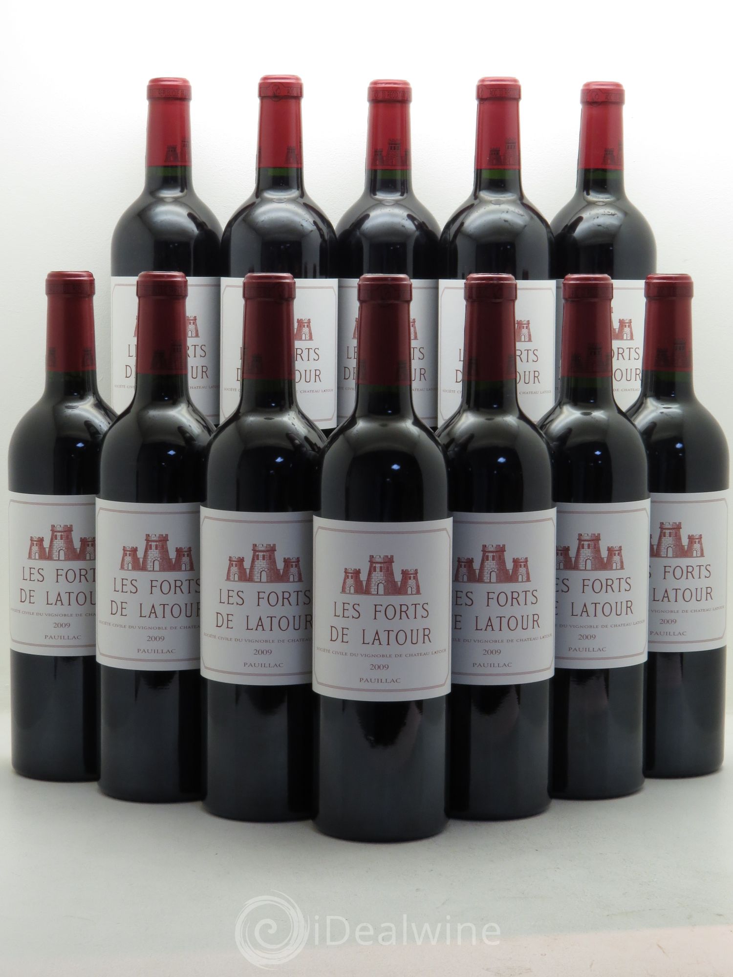 Les Forts de Latour Second Vin 2009 - Lot de 12 bouteilles - 0