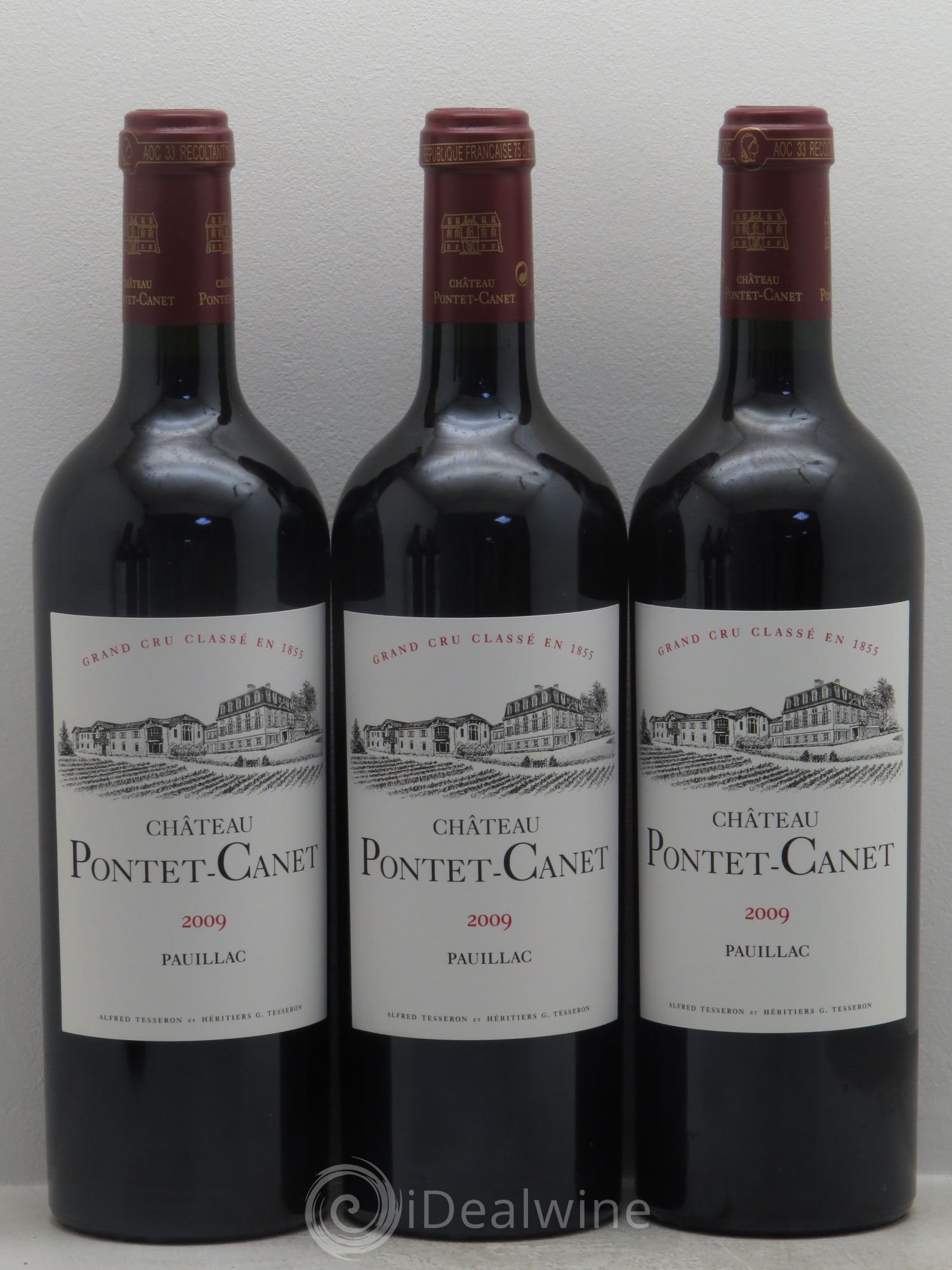 Château Pontet Canet 5ème Grand Cru Classé 2009 - Lot de 12 bouteilles - 2