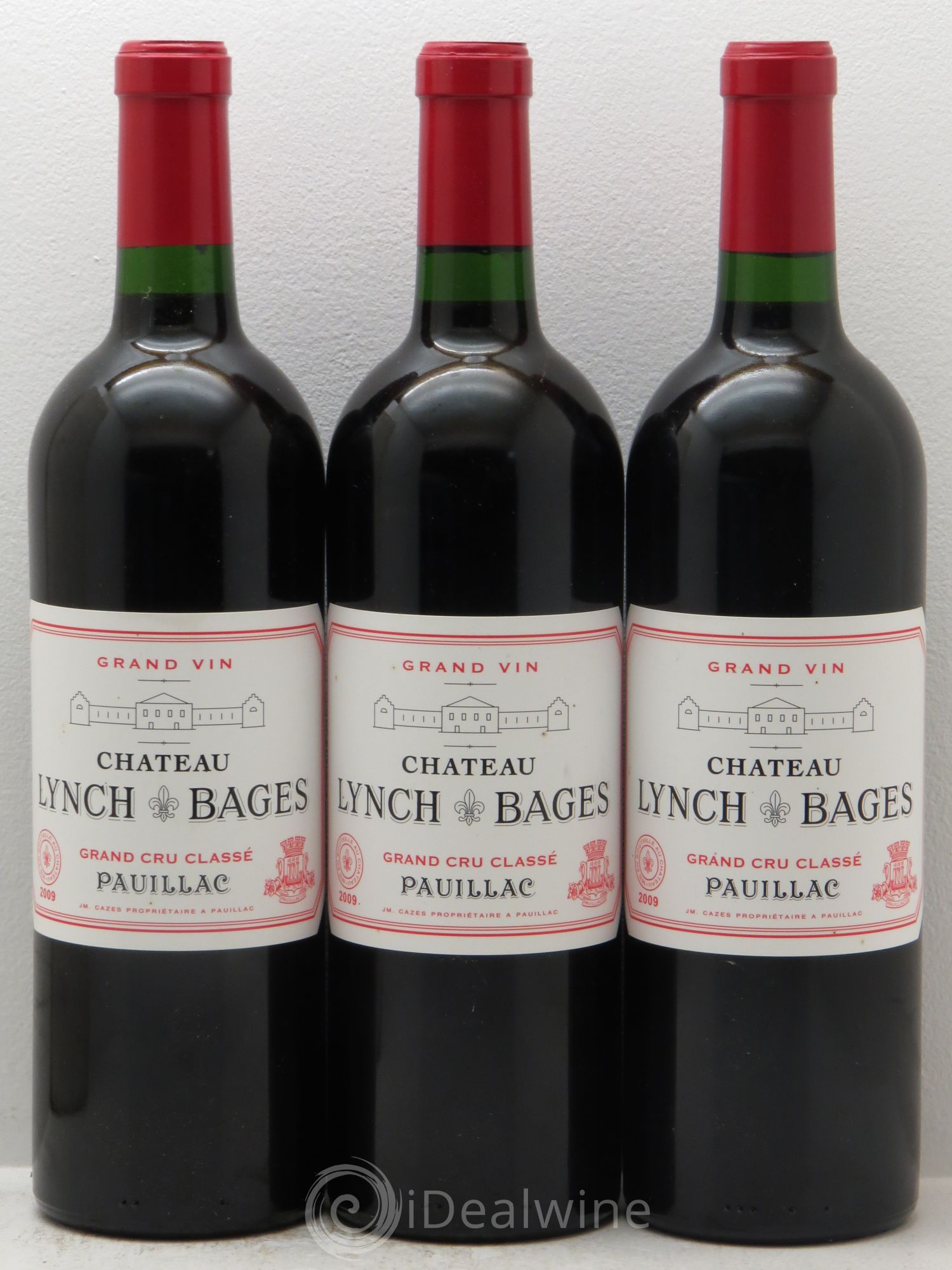 Château Lynch Bages 5ème Grand Cru Classé 2009 - Lot de 12 bouteilles - 1
