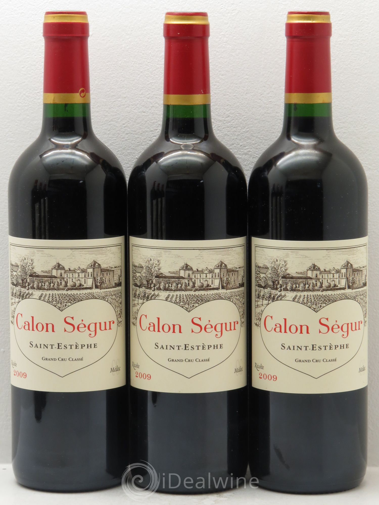 Château Calon Ségur 3ème Grand Cru Classé 2009 - Lot de 12 bouteilles - 1