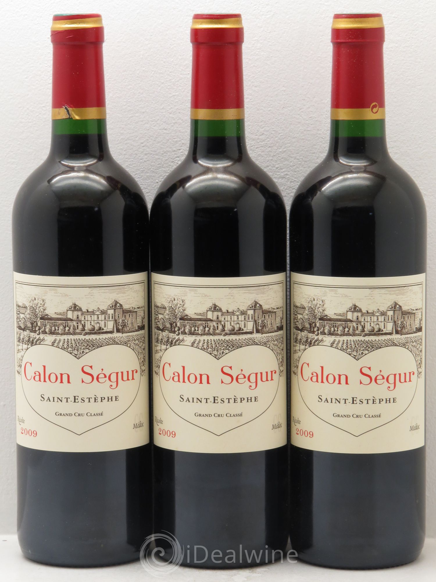 Château Calon Ségur 3ème Grand Cru Classé 2009 - Lot de 12 bouteilles - 2
