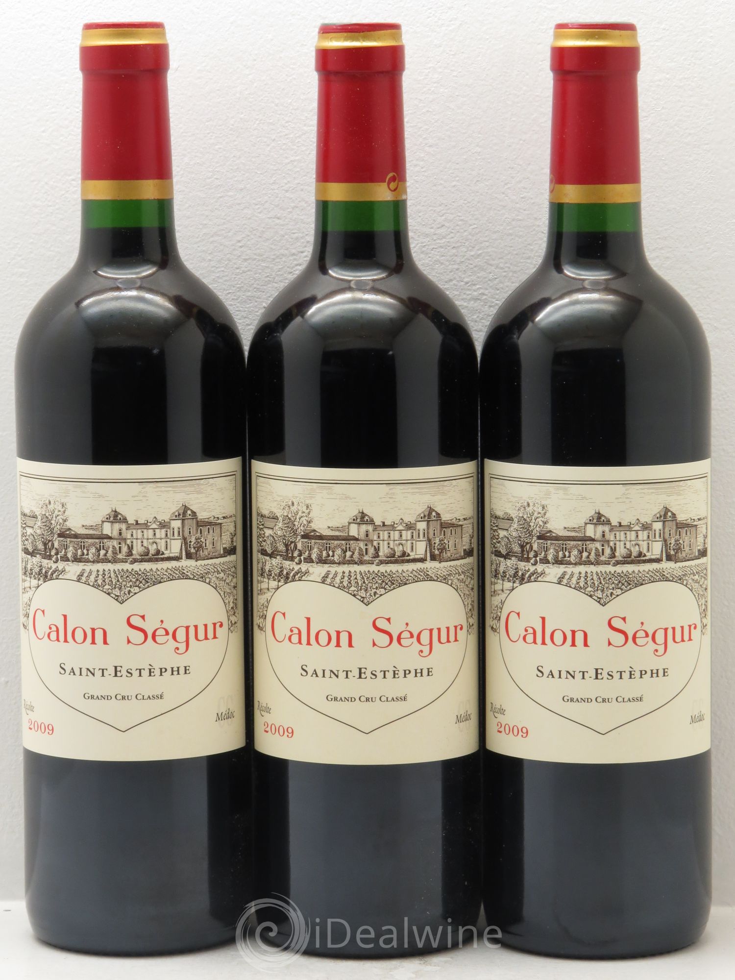 Château Calon Ségur 3ème Grand Cru Classé 2009 - Lot de 12 bouteilles - 3