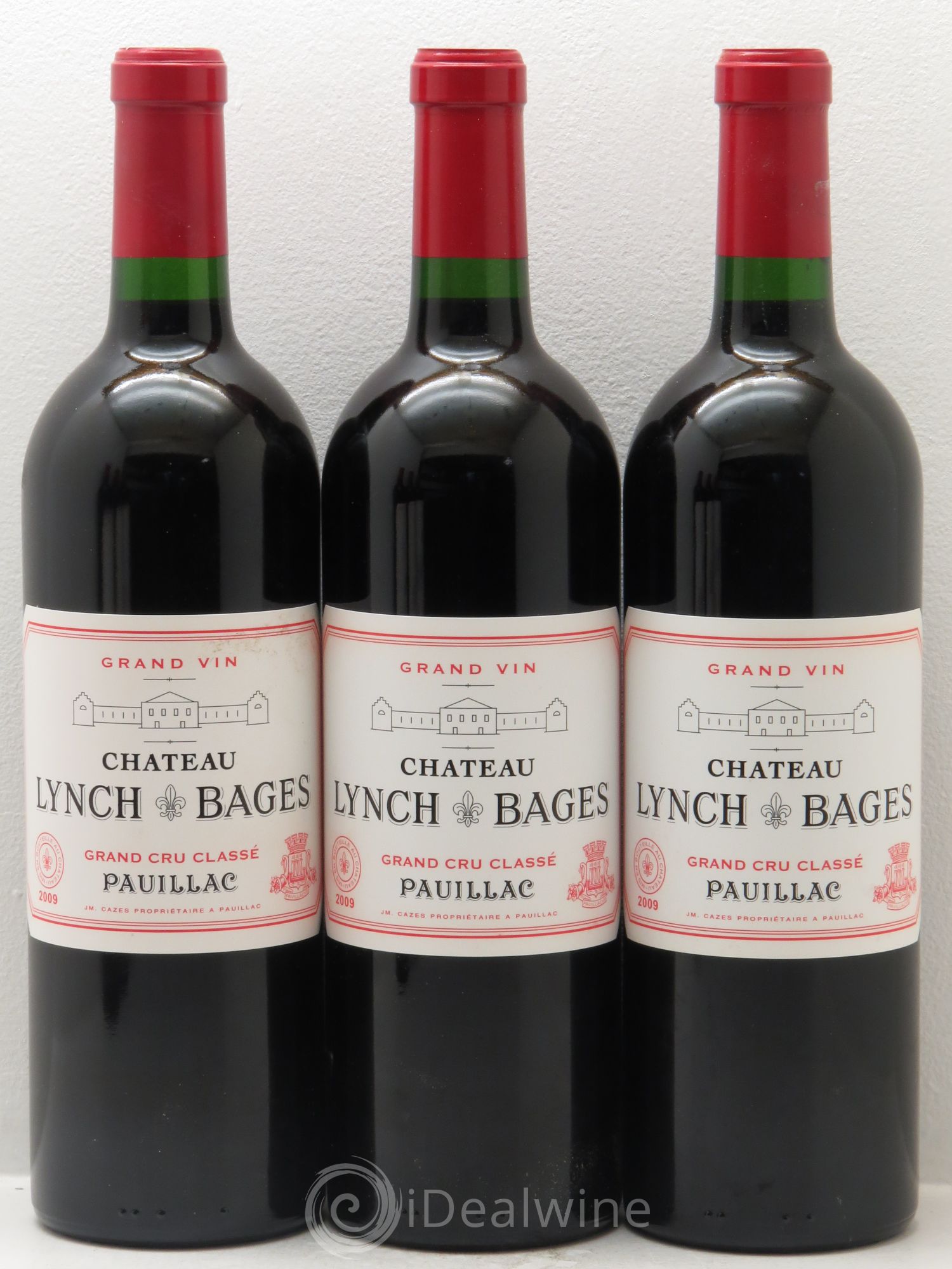 Château Lynch Bages 5ème Grand Cru Classé 2009 - Lot de 12 bouteilles - 1