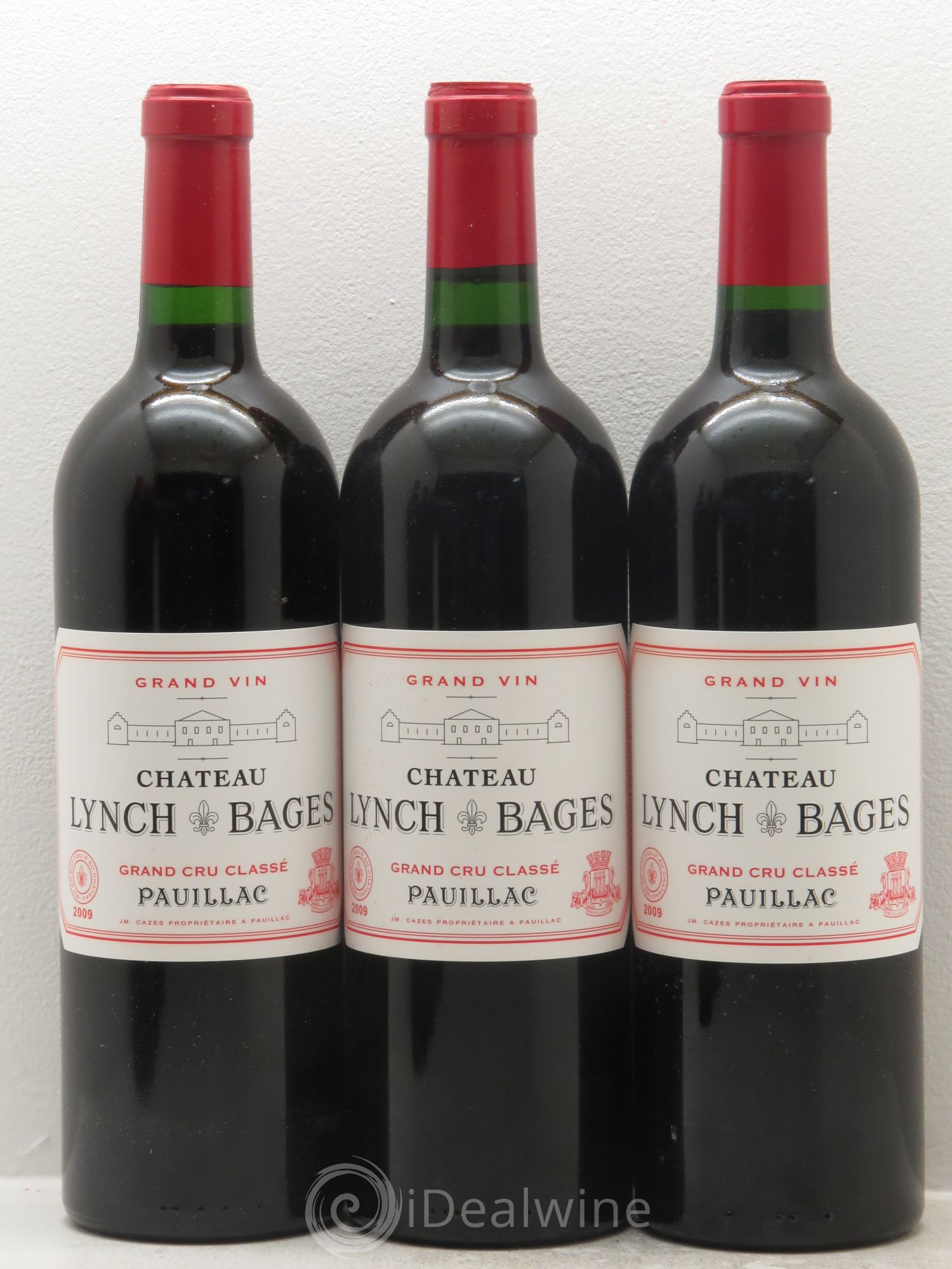 Château Lynch Bages 5ème Grand Cru Classé 2009 - Lot de 12 bouteilles - 1