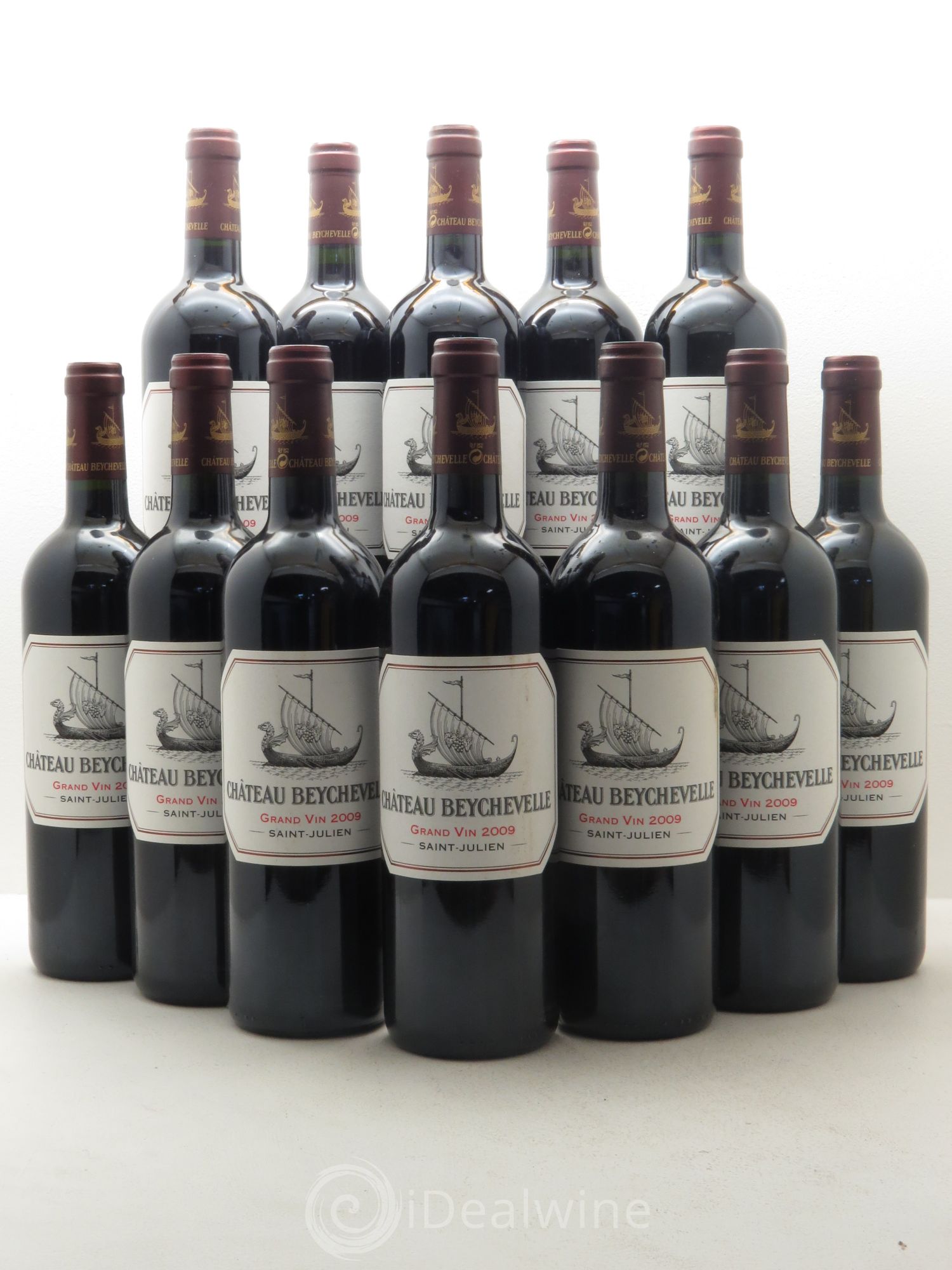 Château Beychevelle 4ème Grand Cru Classé 2009 - Lot de 12 bouteilles - 0