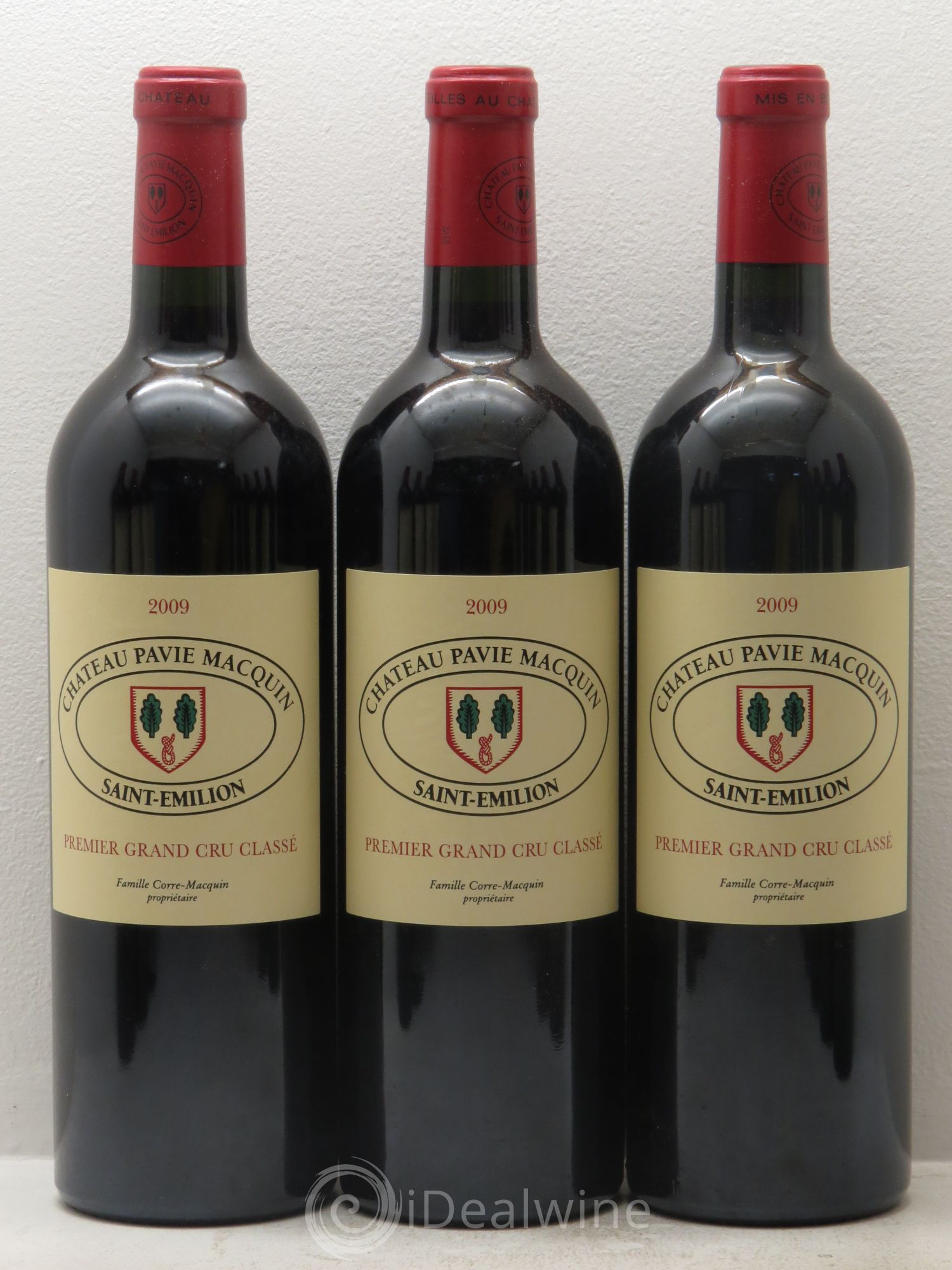 Château Pavie Macquin 1er Grand Cru Classé B 2009 - Lot de 12 bouteilles - 1