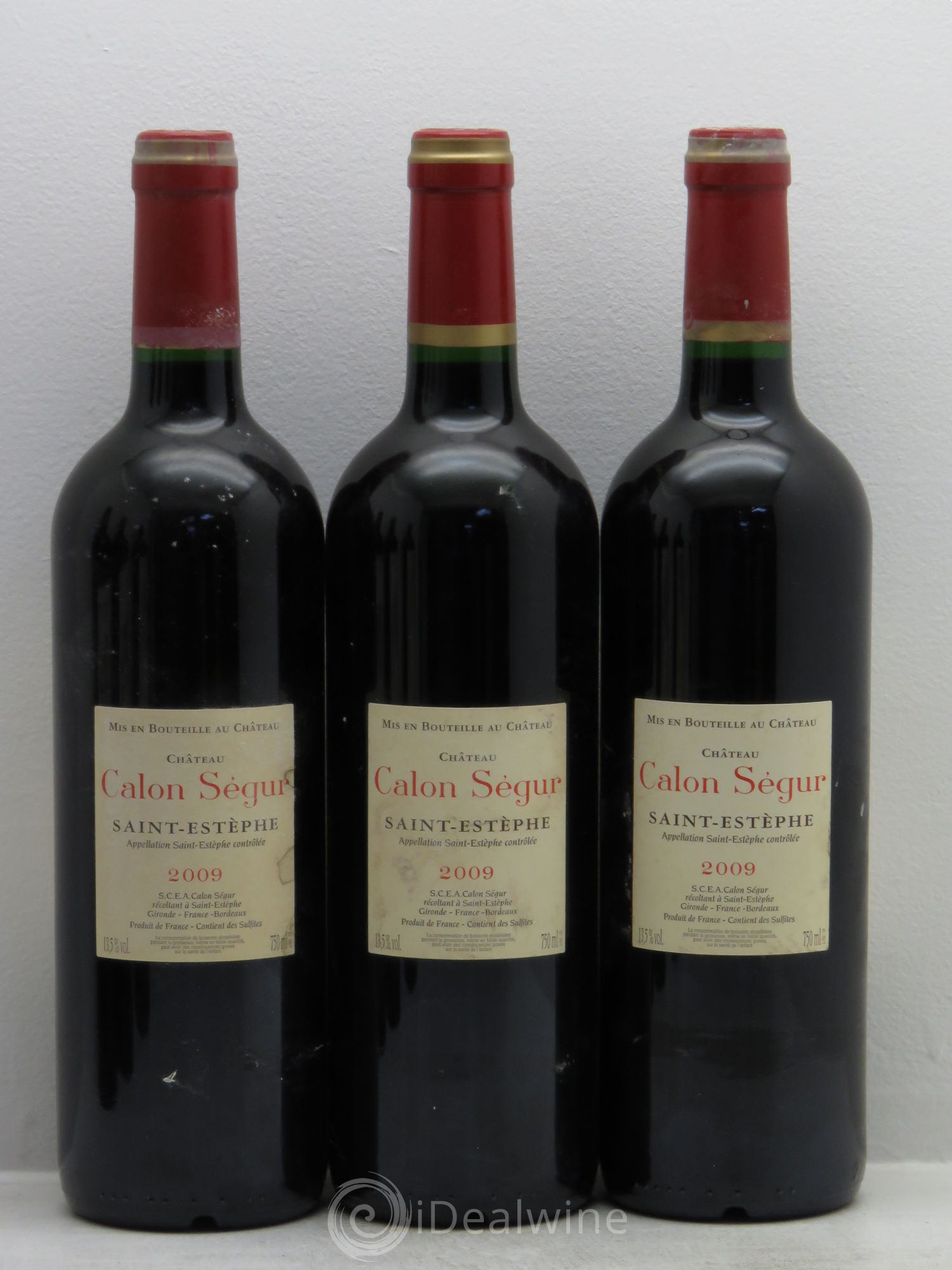 Château Calon Ségur 3ème Grand Cru Classé 2009 - Lot de 12 bouteilles - 6