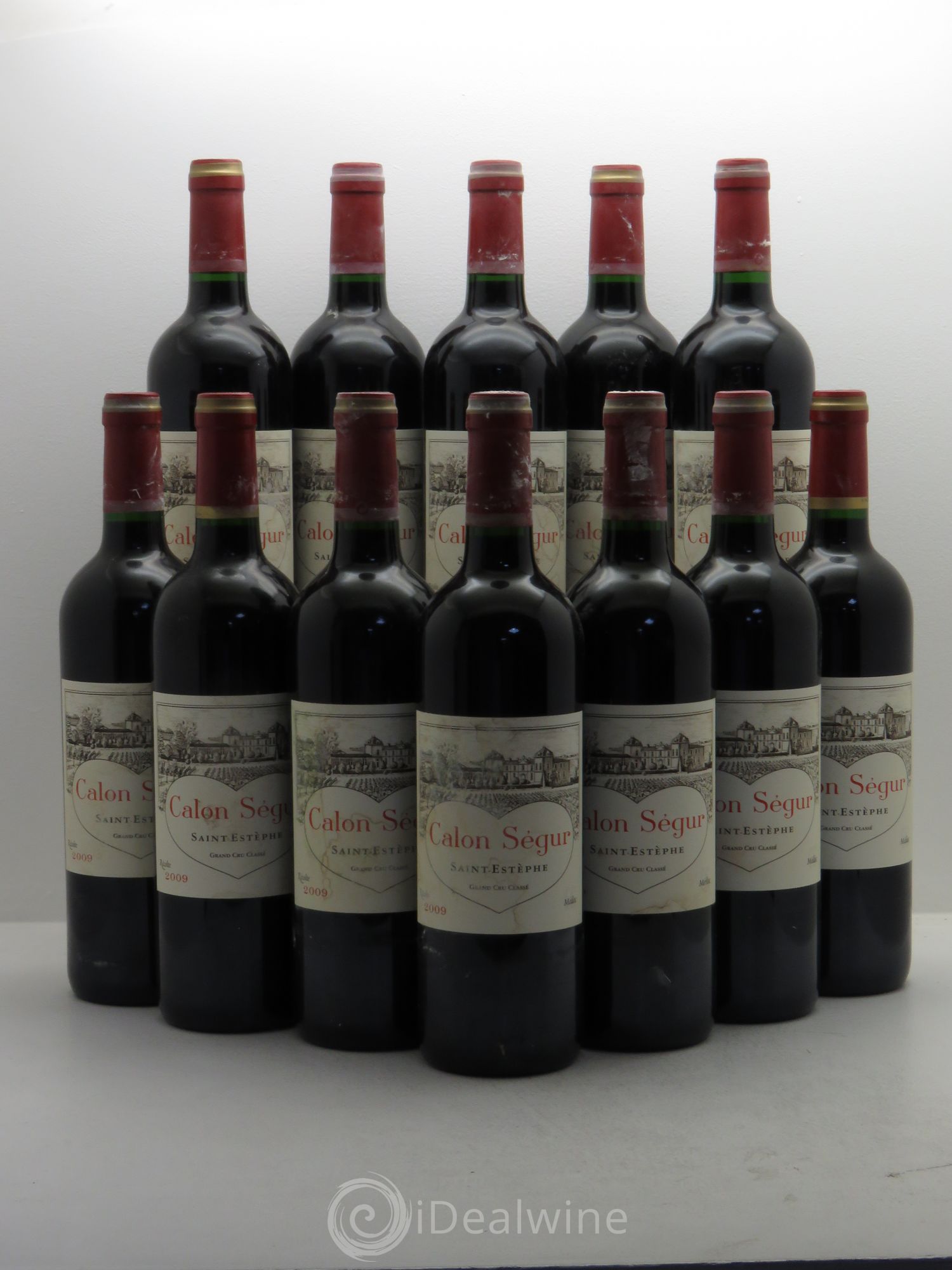 Château Calon Ségur 3ème Grand Cru Classé 2009 - Lot de 12 bouteilles - 0