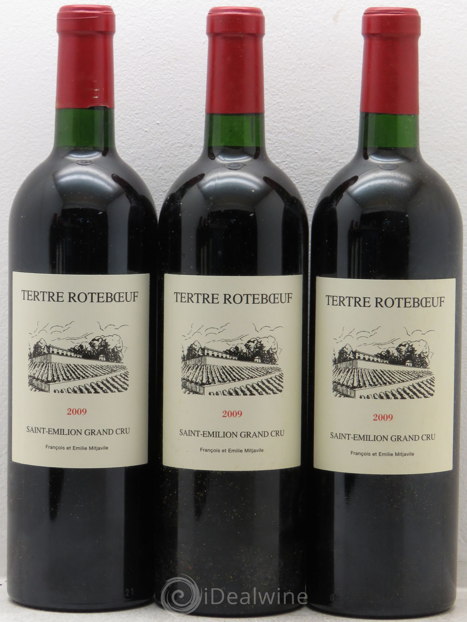 Château Tertre Roteboeuf 2009 - Posten von 6 Flaschen - 1
