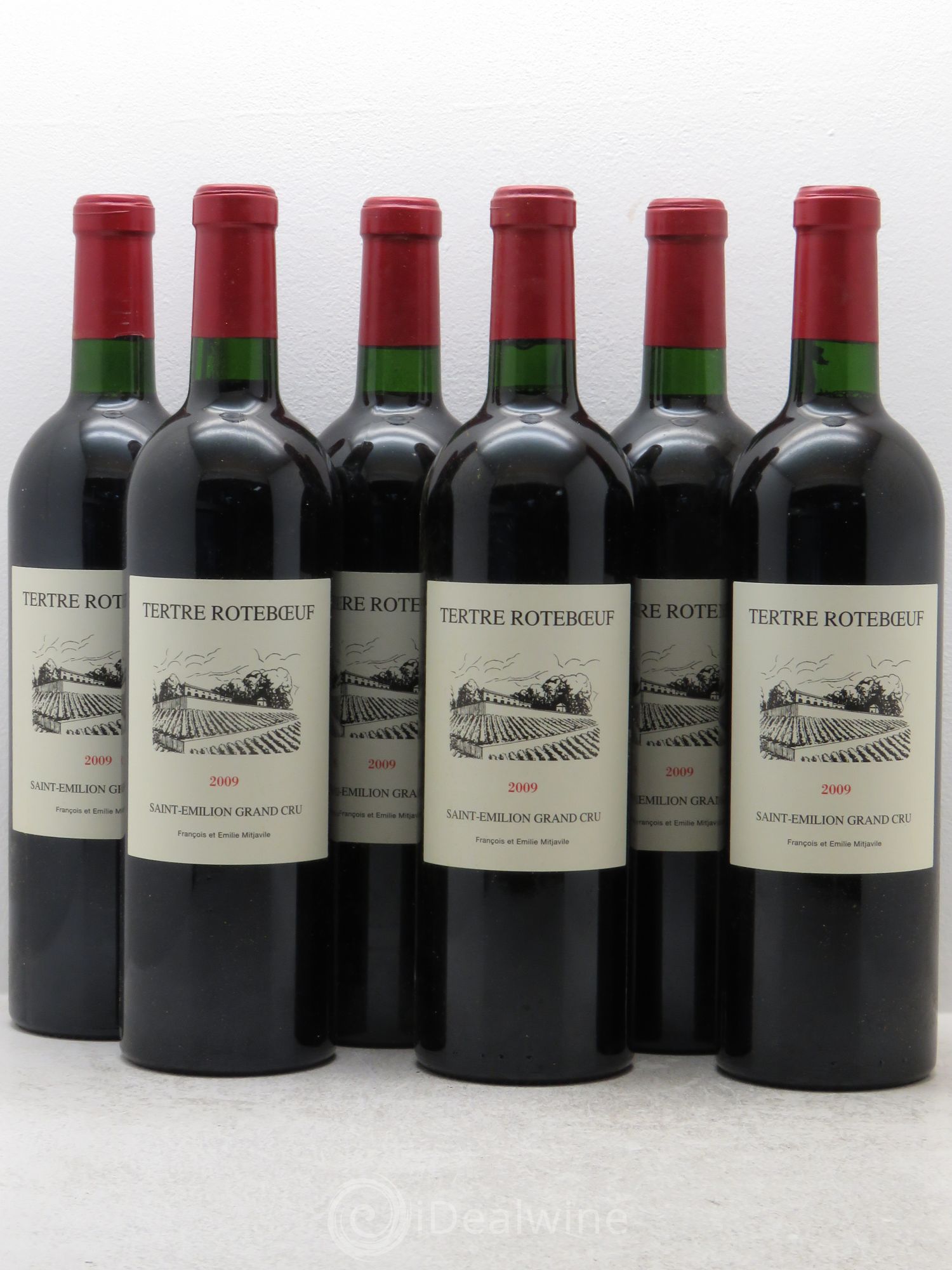 Château Tertre Roteboeuf 2009 - Posten von 6 Flaschen - 0