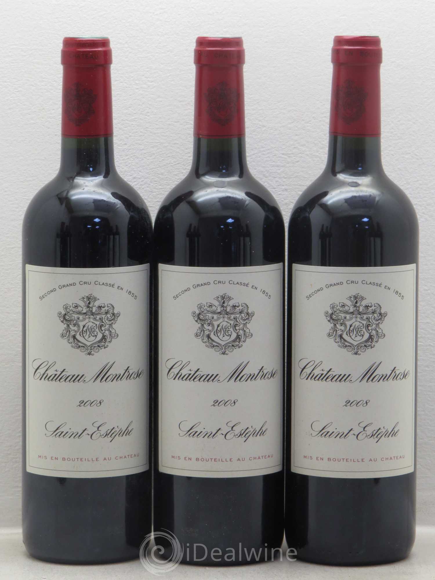 Château Montrose 2ème Grand Cru Classé 2008 - Lot de 12 bouteilles - 2