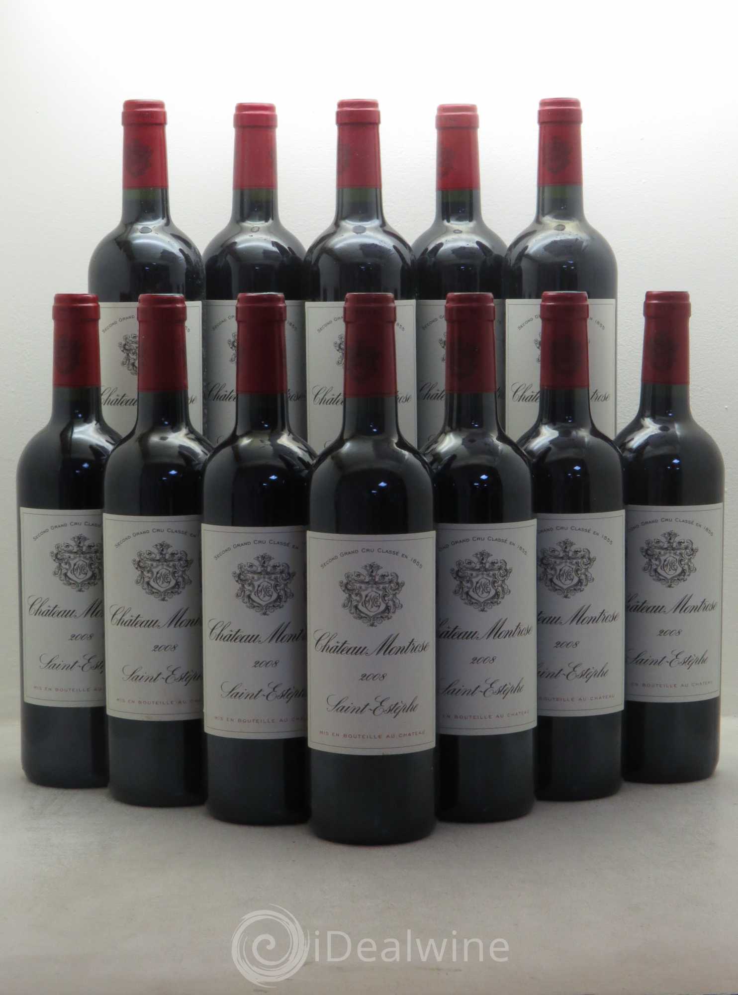 Château Montrose 2ème Grand Cru Classé 2008 - Lot de 12 bouteilles - 0