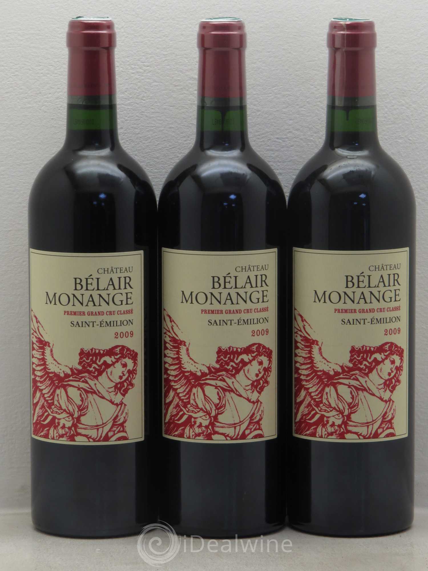 Château Belair (Belair-Monange) 1er Grand Cru Classé B 2009 - Lot de 6 bouteilles - 2