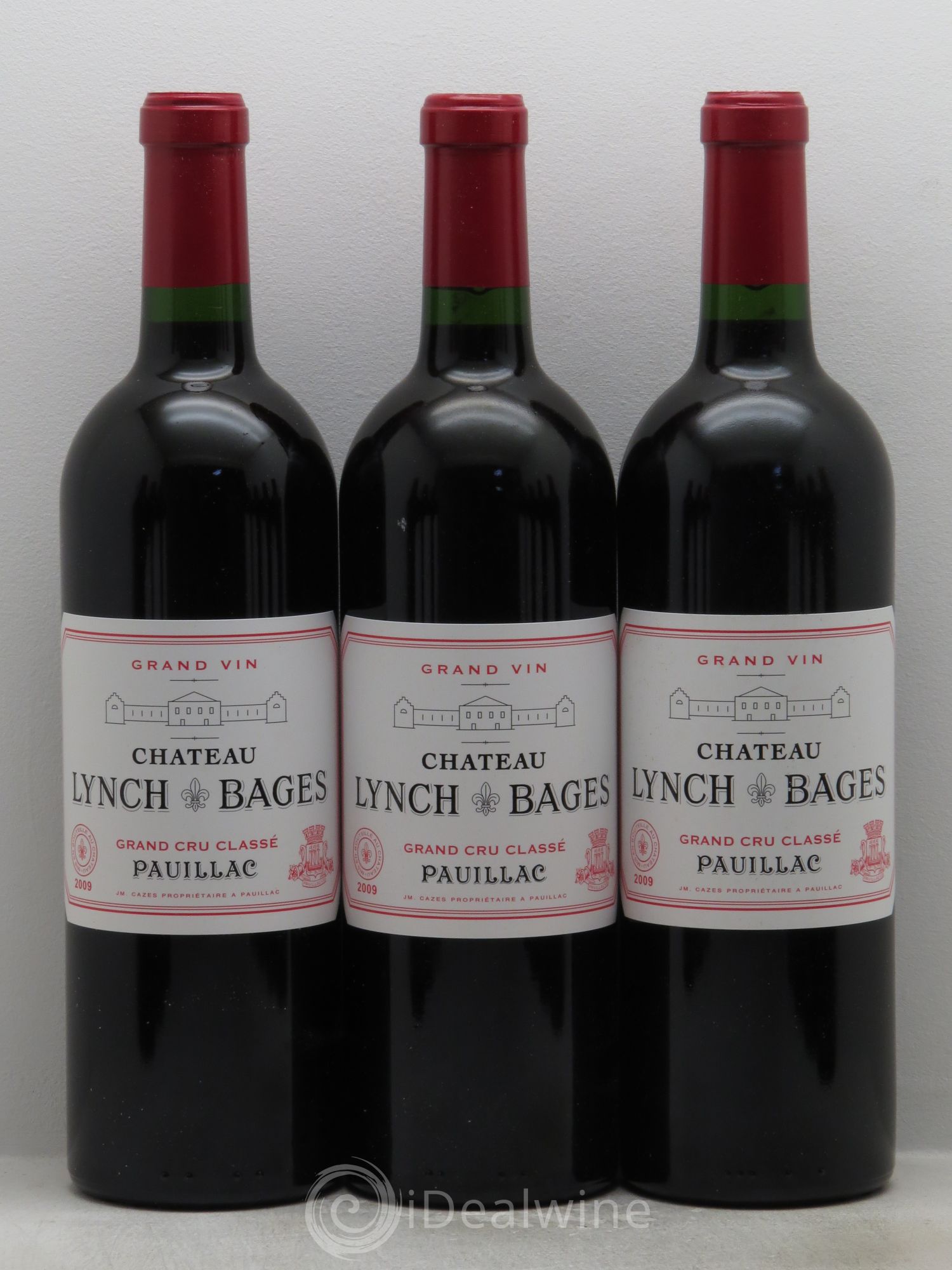 Château Lynch Bages 5ème Grand Cru Classé 2009 - Lot de 12 bouteilles - 1