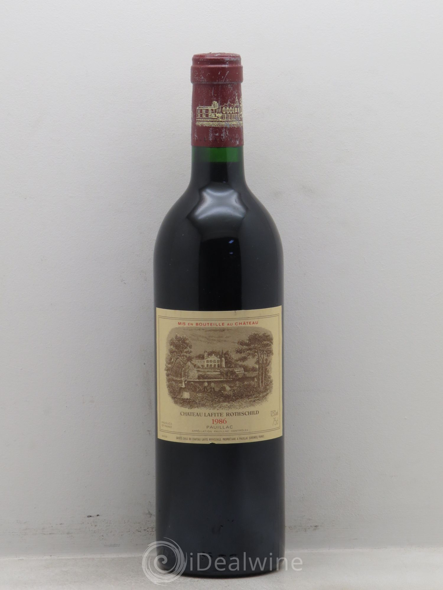 Château Lafite Rothschild 1er Grand Cru Classé 1986 - Lot de 1 bouteille - 0
