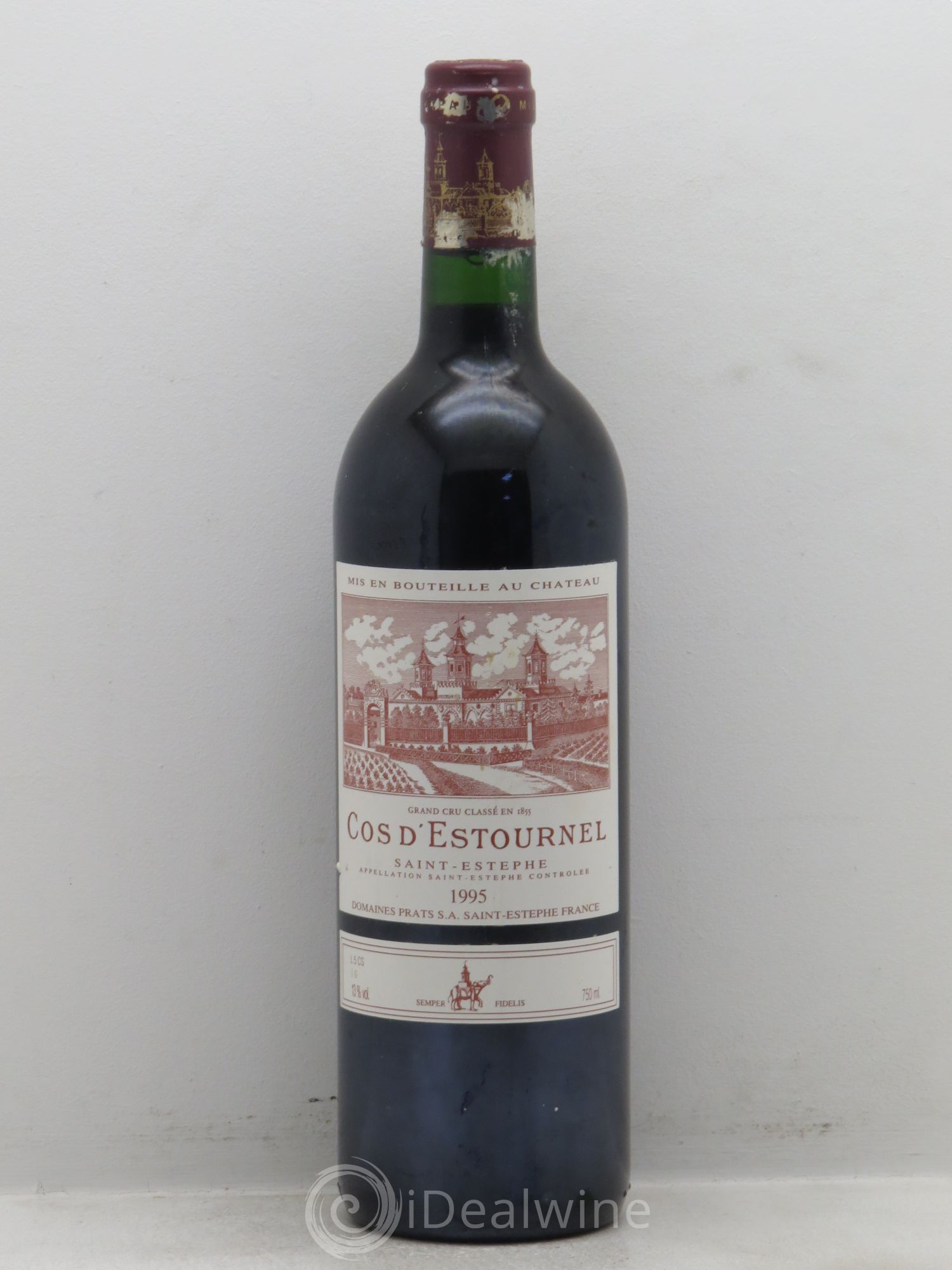 Cos d'Estournel 2ème Grand Cru Classé 1995 - Lot de 6 bouteilles - 0