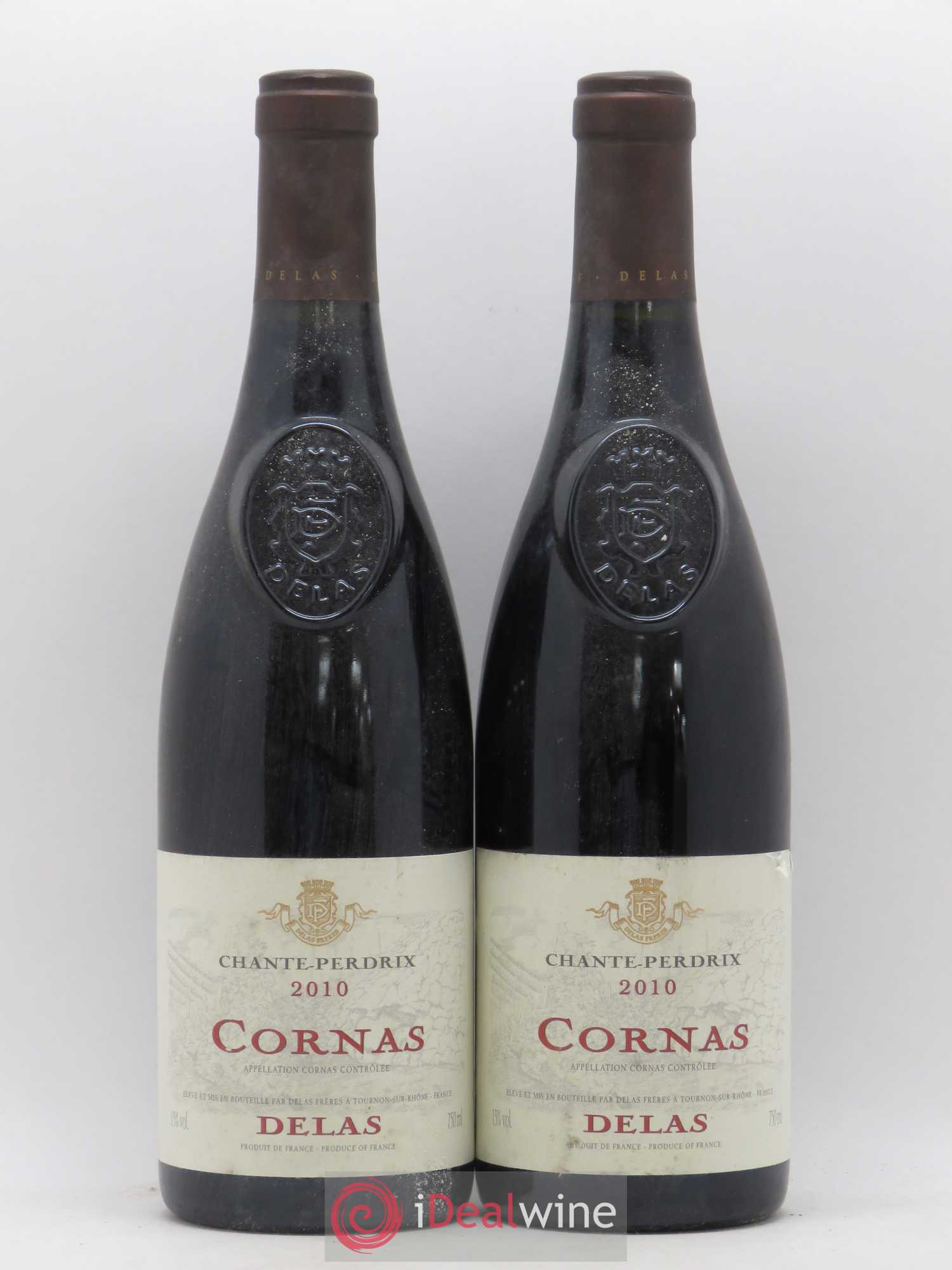 Cornas Chante-Perdrix Delas Frères 2010 - Lot de 2 bouteilles - 0