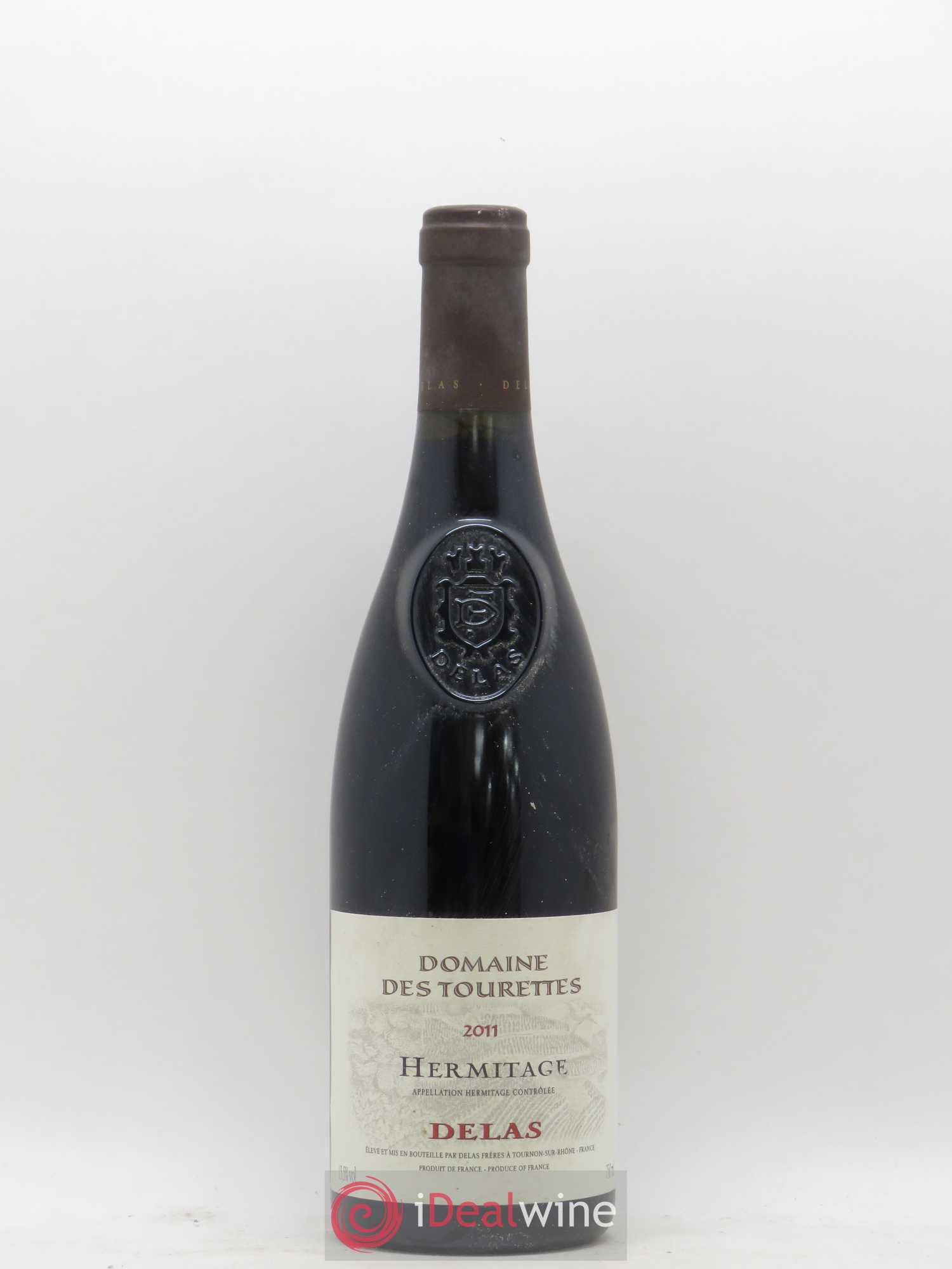 Hermitage Domaine des Tourettes Delas Frères 2011 - Lot de 1 bouteille - 0