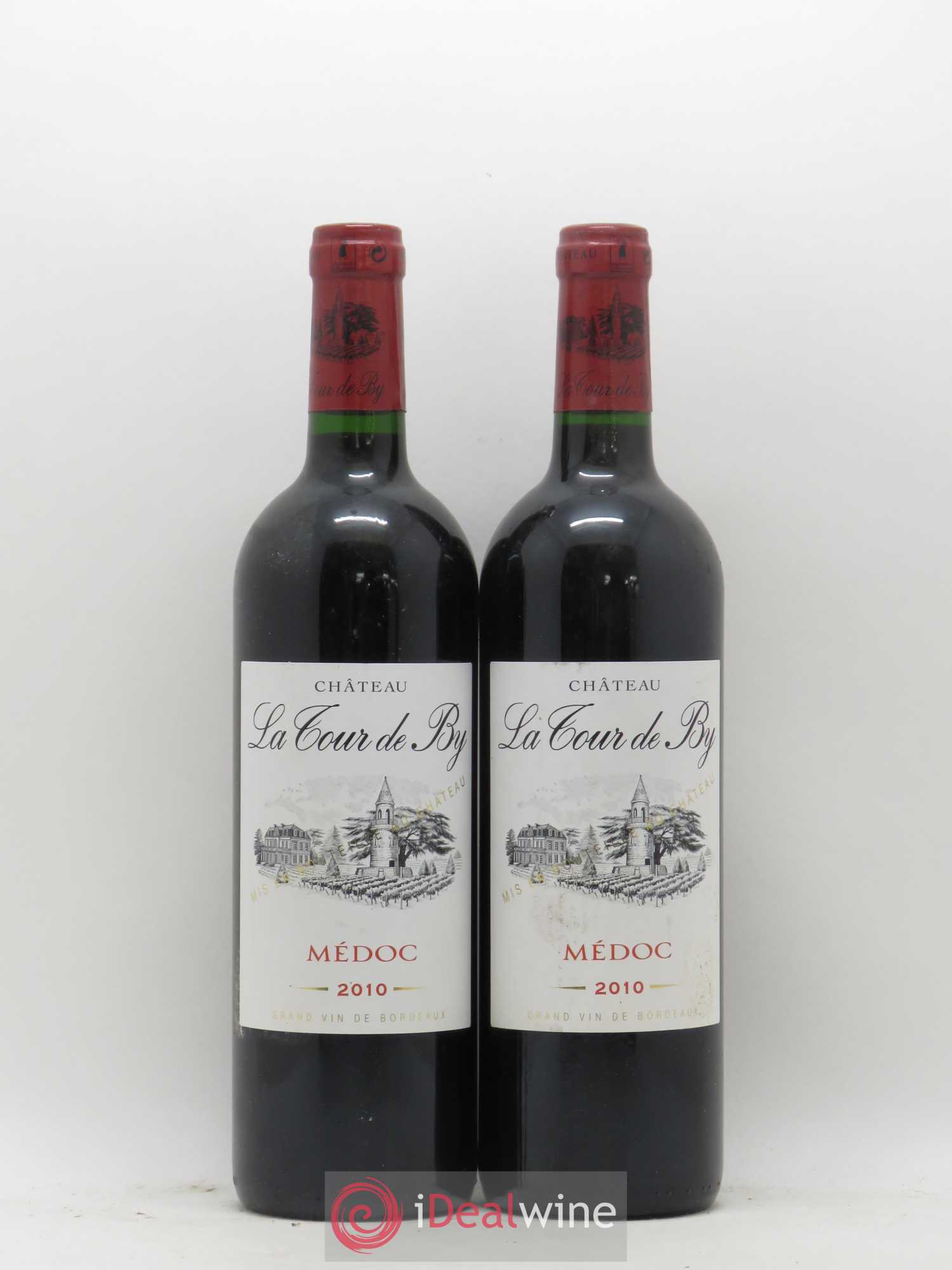 Château La Tour de By Cru Bourgeois 2010 - Lot de 2 bouteilles - 0