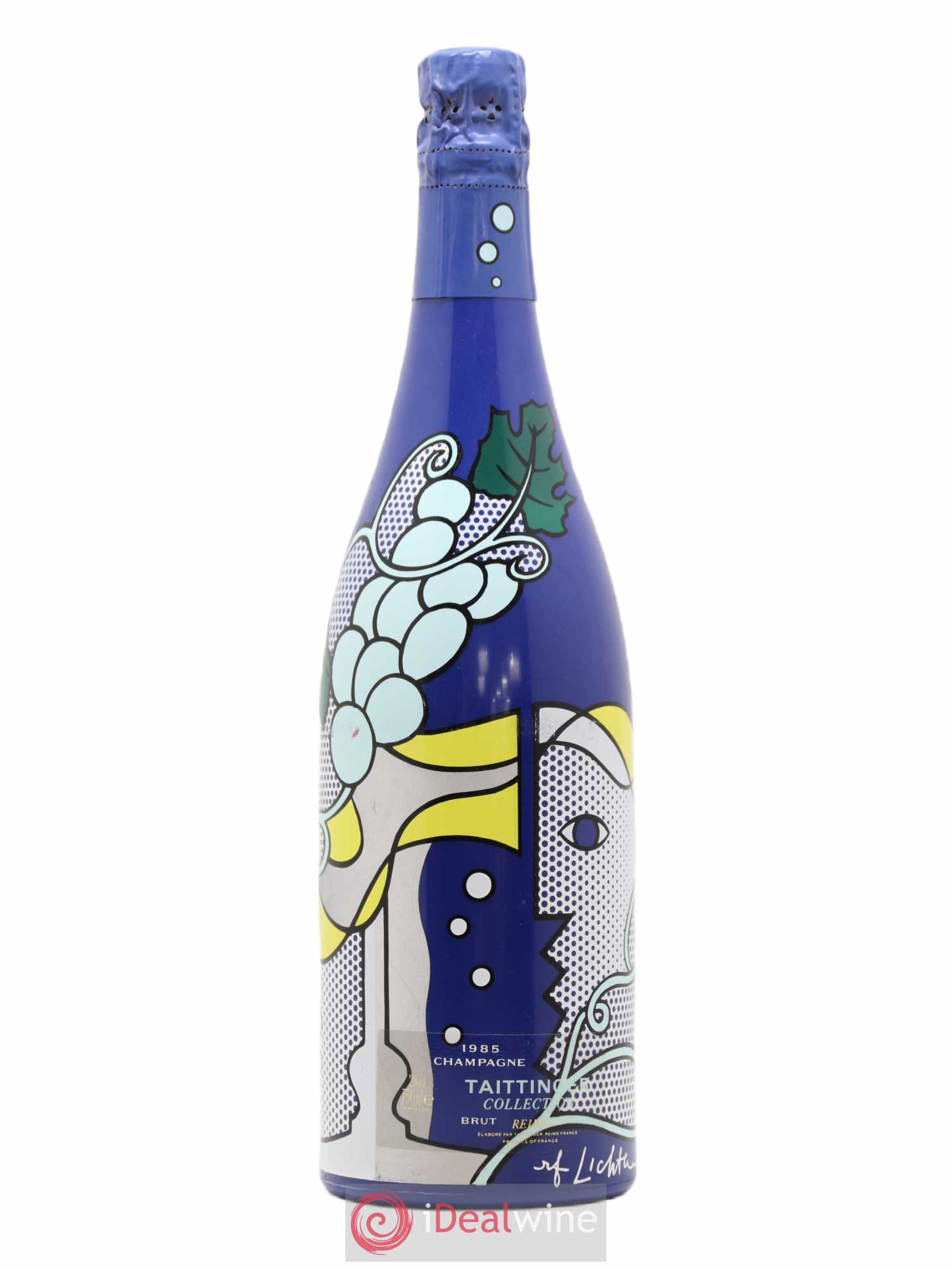 1985 - Collection Lichtenstein Taittinger 1985 - Lot de 1 bouteille - 0