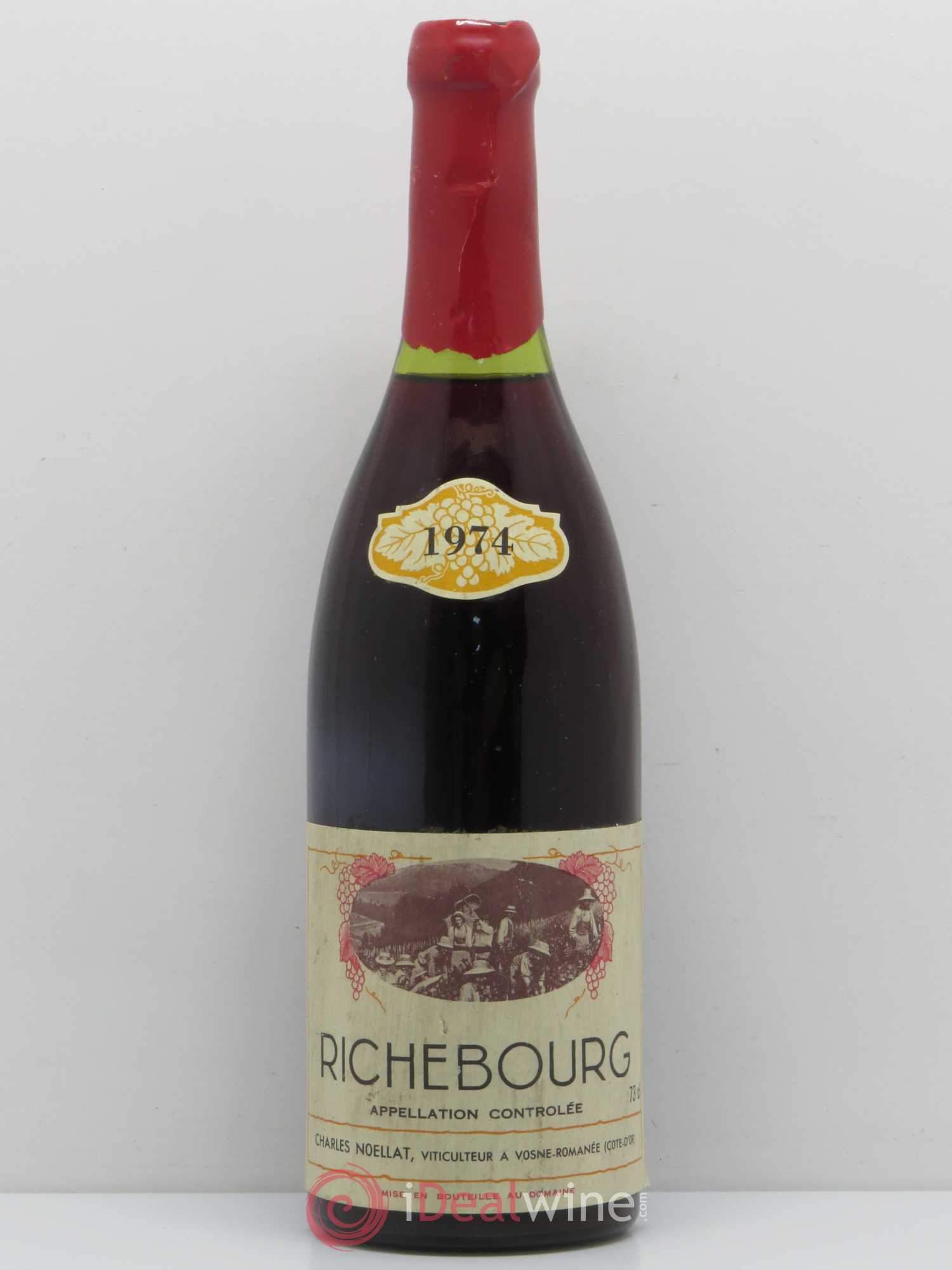 Richebourg Grand Cru Charles Noëllat 1974 - Lot de 1 bouteille - 0