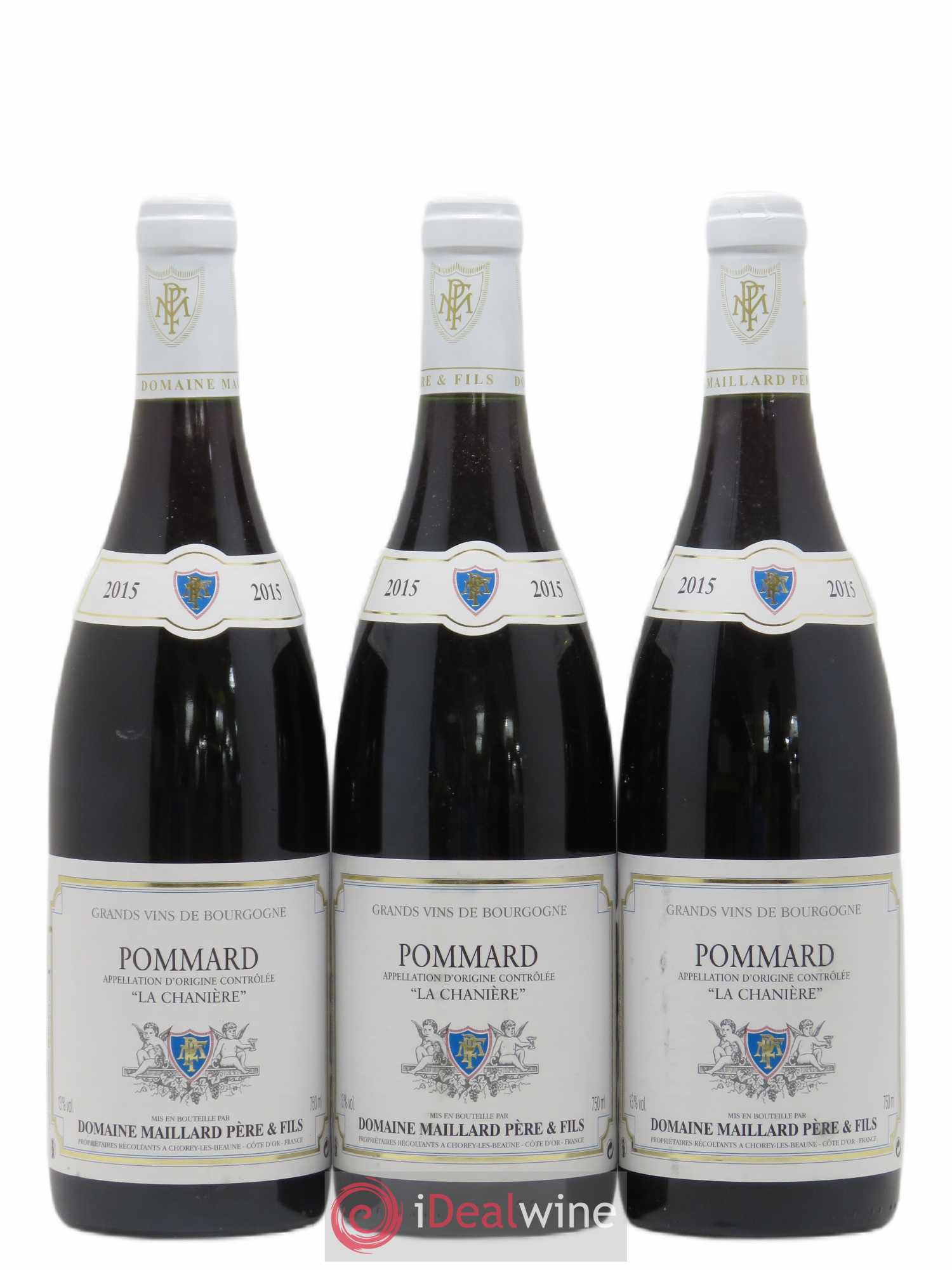 Pommard La Chanière Maillard et Fils (Domaine) 2015 - Lot de 3 bouteilles - 0