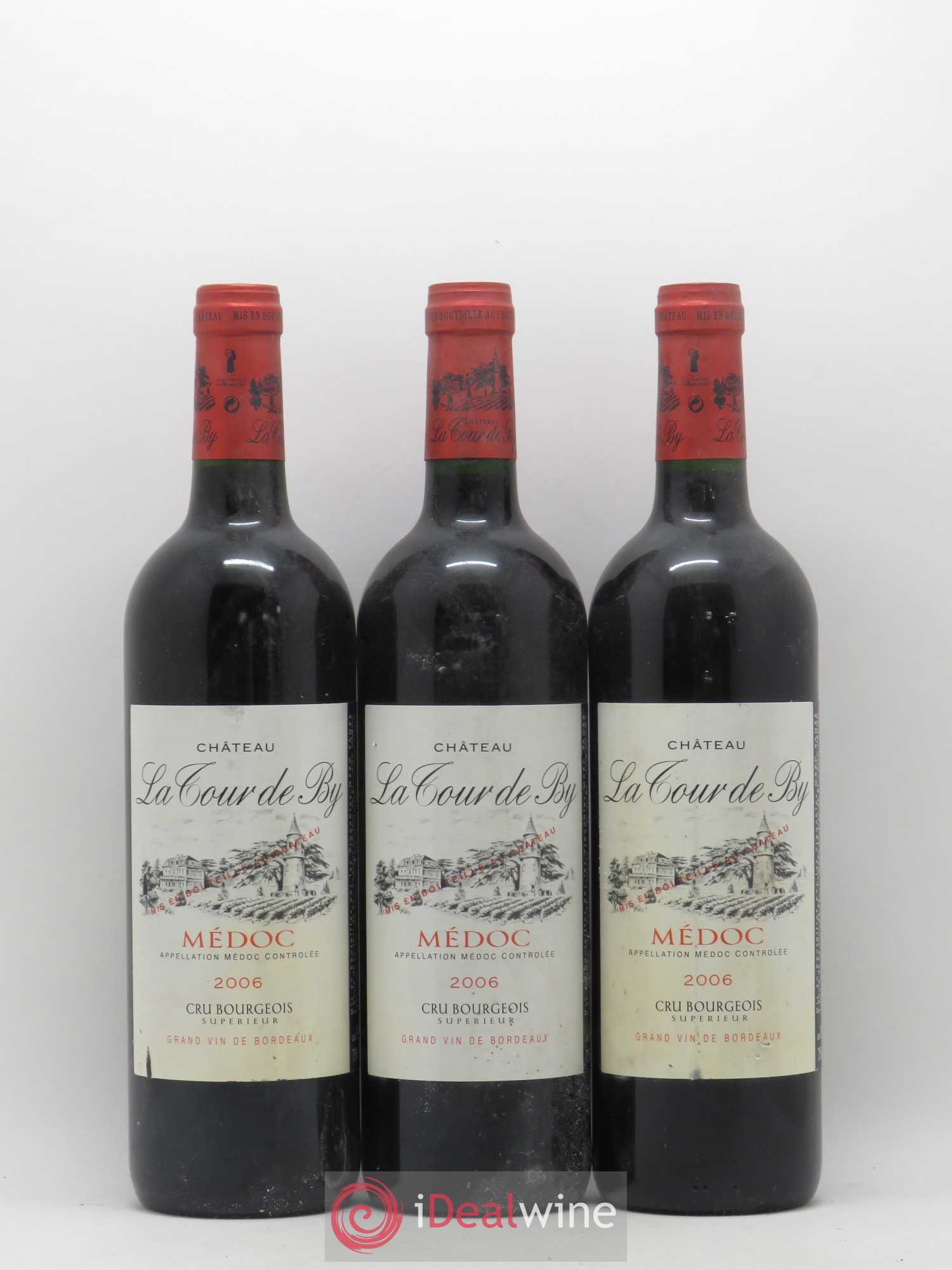Château La Tour de By Cru Bourgeois 2006 - Lot de 6 bouteilles - 1