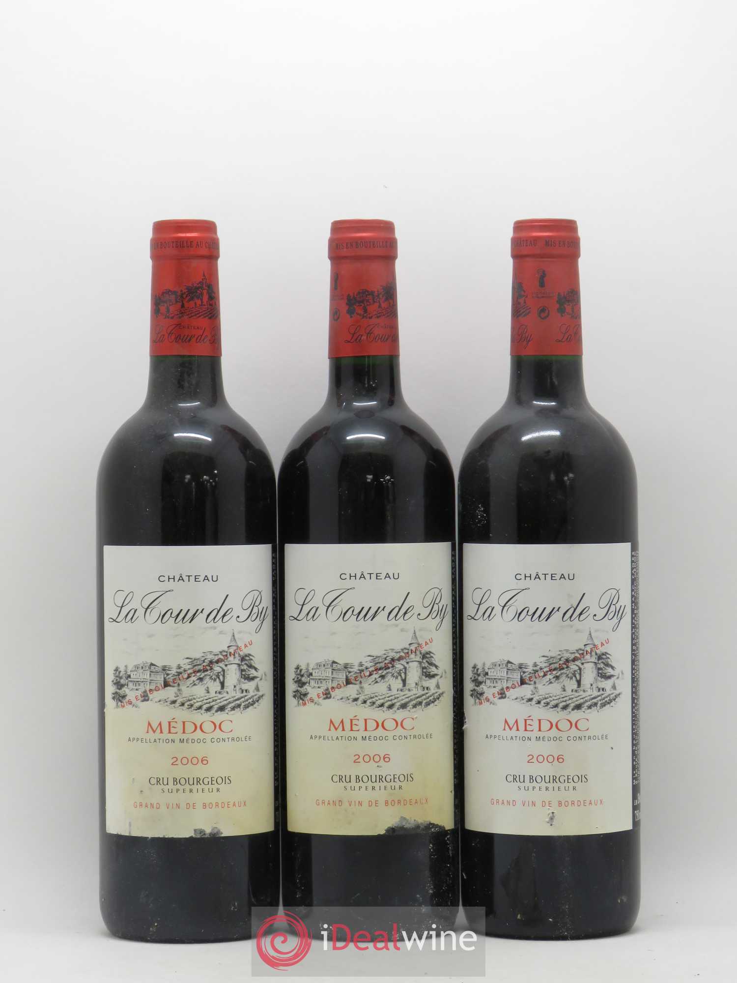 Château La Tour de By Cru Bourgeois 2006 - Lot de 6 bouteilles - 2
