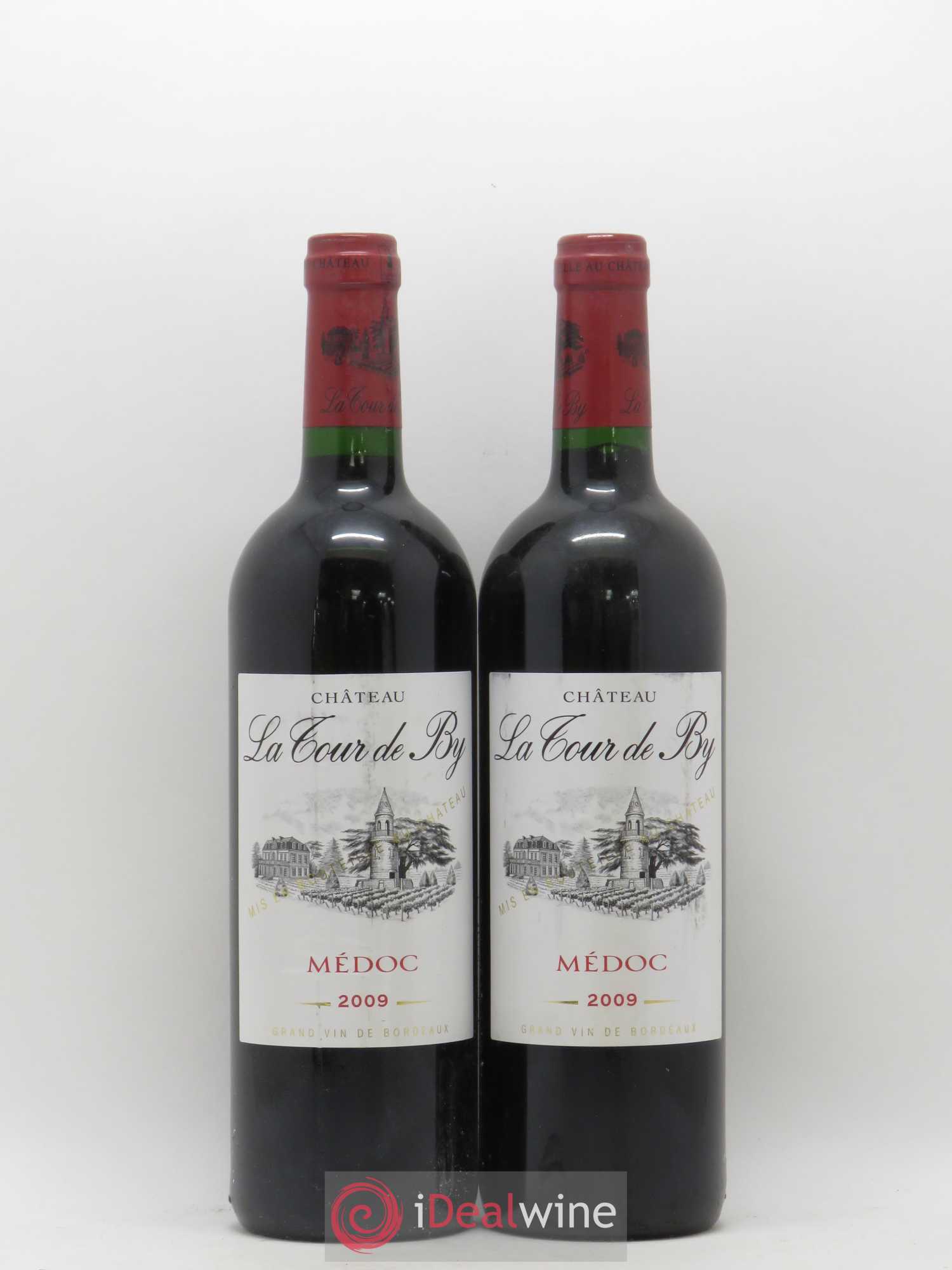 Château La Tour de By Cru Bourgeois 2009 - Lot de 2 bouteilles - 0