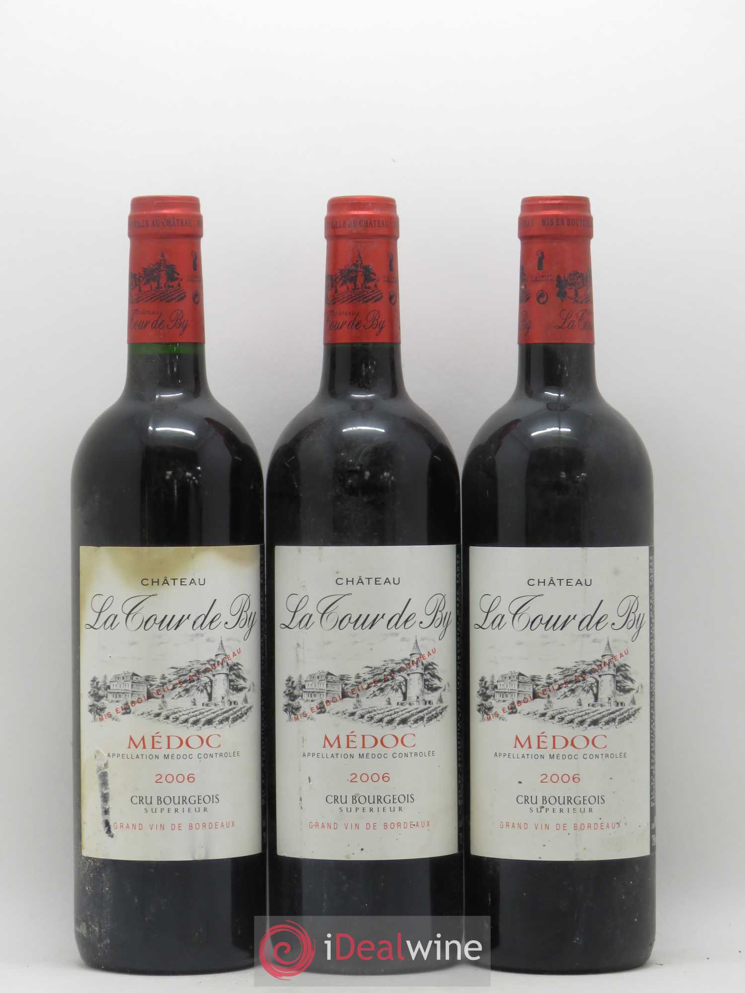 Château La Tour de By Cru Bourgeois 2006 - Lot de 12 bouteilles - 2