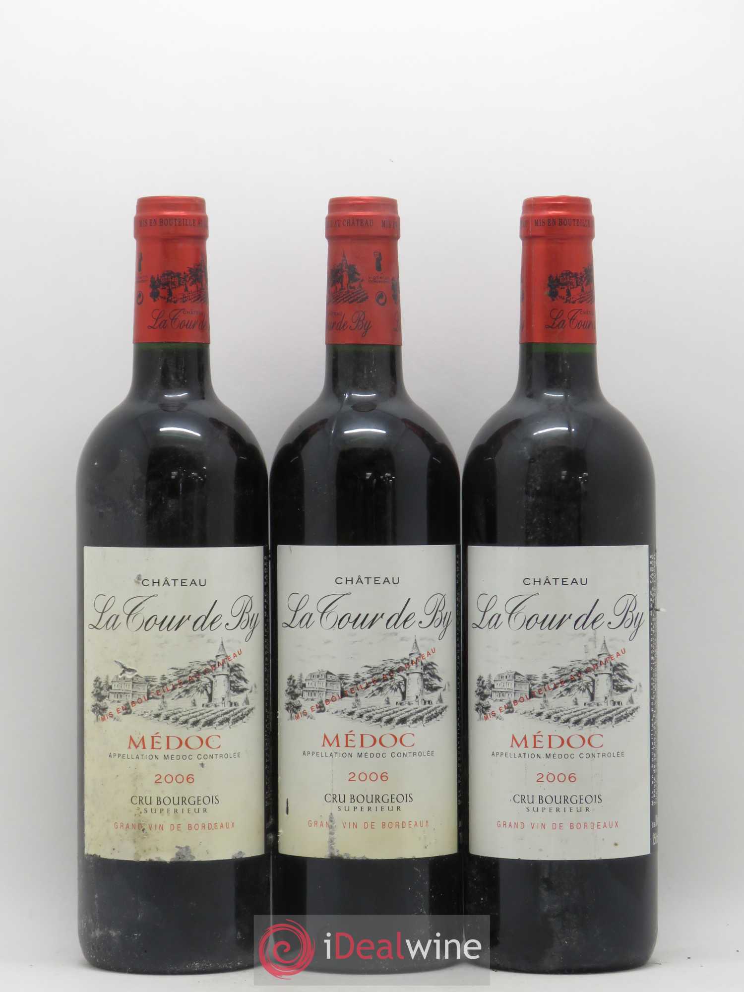Château La Tour de By Cru Bourgeois 2006 - Lot de 12 bouteilles - 4