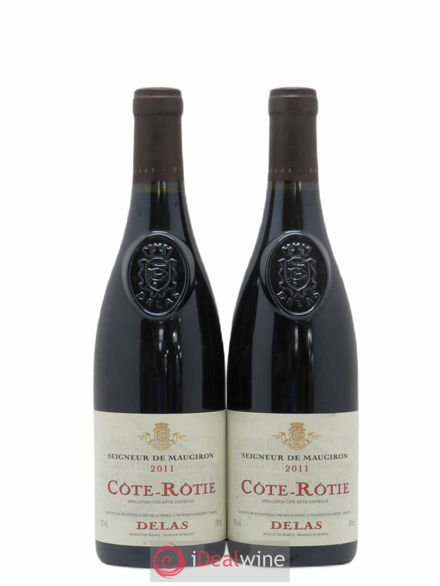 Côte-Rôtie Seigneur de Maugiron Delas Frères 2011 - Lot de 2 bouteilles - 0