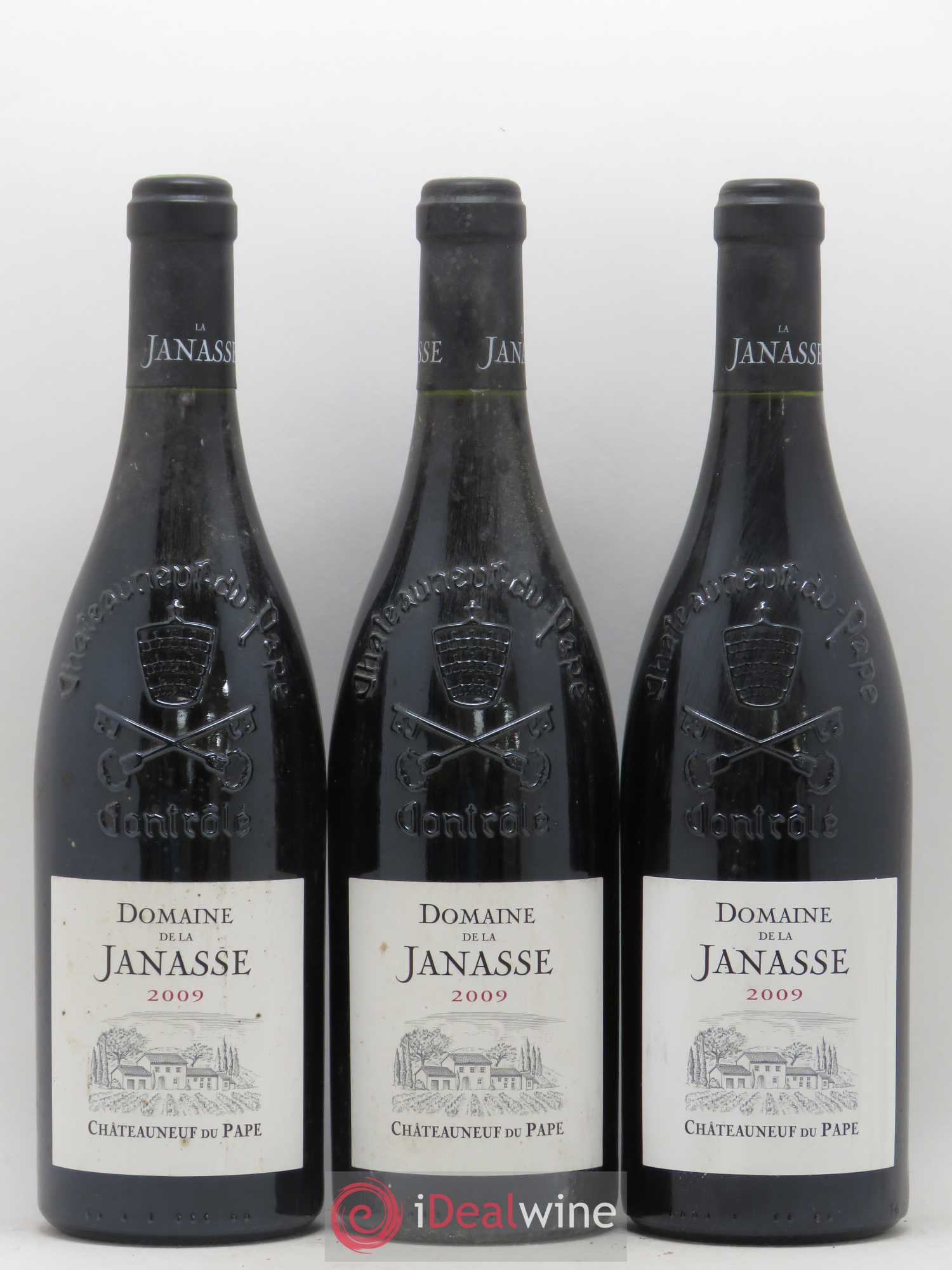 Châteauneuf-du-Pape La Janasse (Domaine de) 2009 - Lot de 3 bouteilles - 0