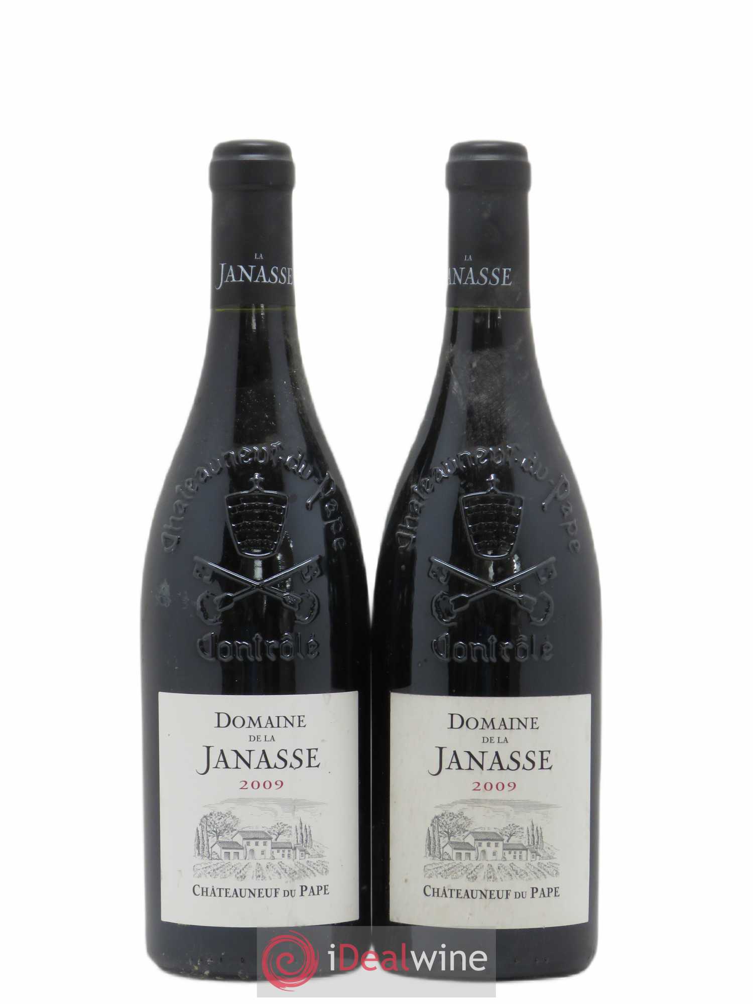 Châteauneuf-du-Pape La Janasse (Domaine de) 2009 - Lot de 2 bouteilles - 0